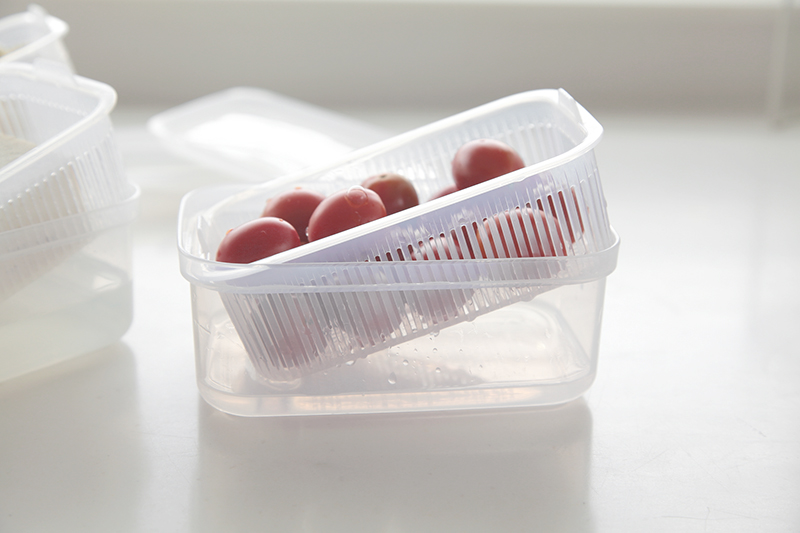 Hộp nhựa đựng thực phẩm 2 lớp 600ml Nakaya J000068