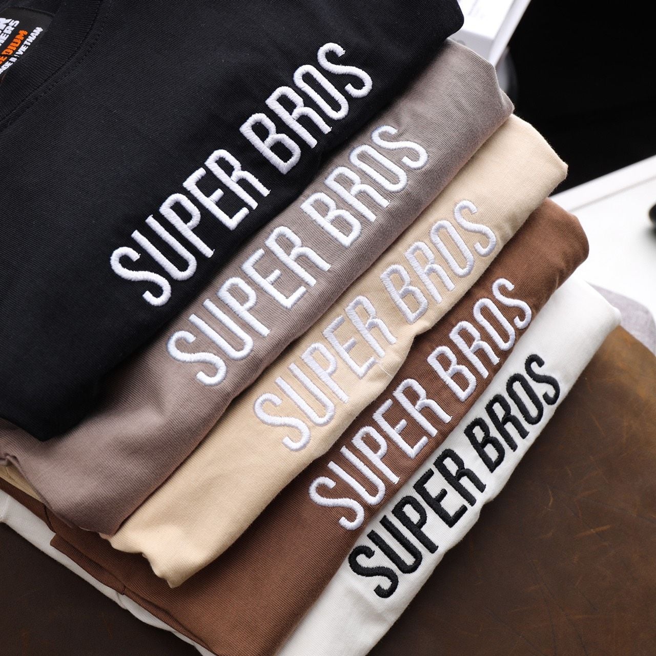 Áo Thun Super Brother Line Đủ Màu_thumbnail_4