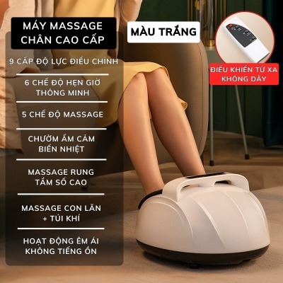 Máy massage chân 6D NMIMART Kết Hợp Bấm Huyệt, nén khí, sưởi ấm_thumbnail_11
