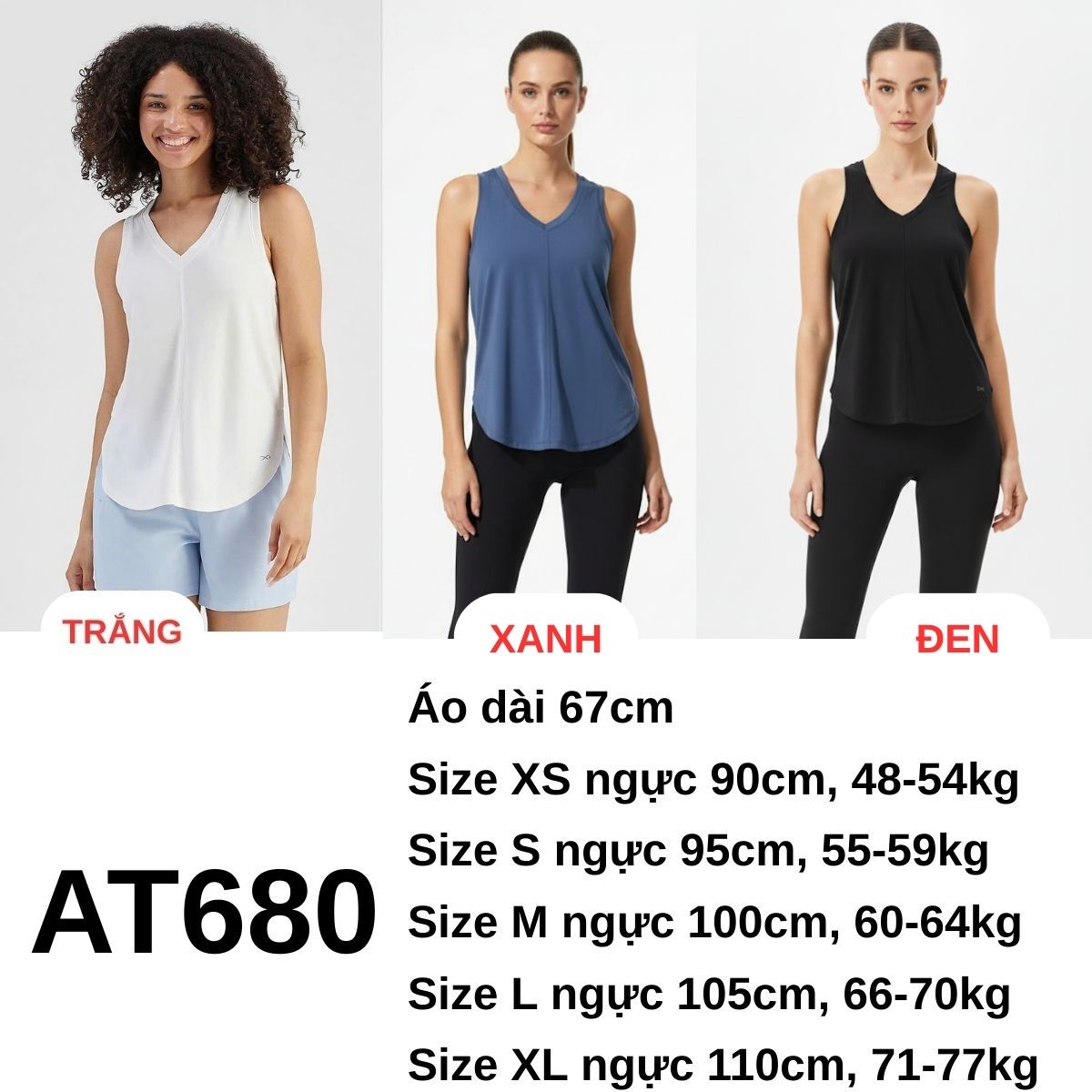 AT680 Áo thun thể thao