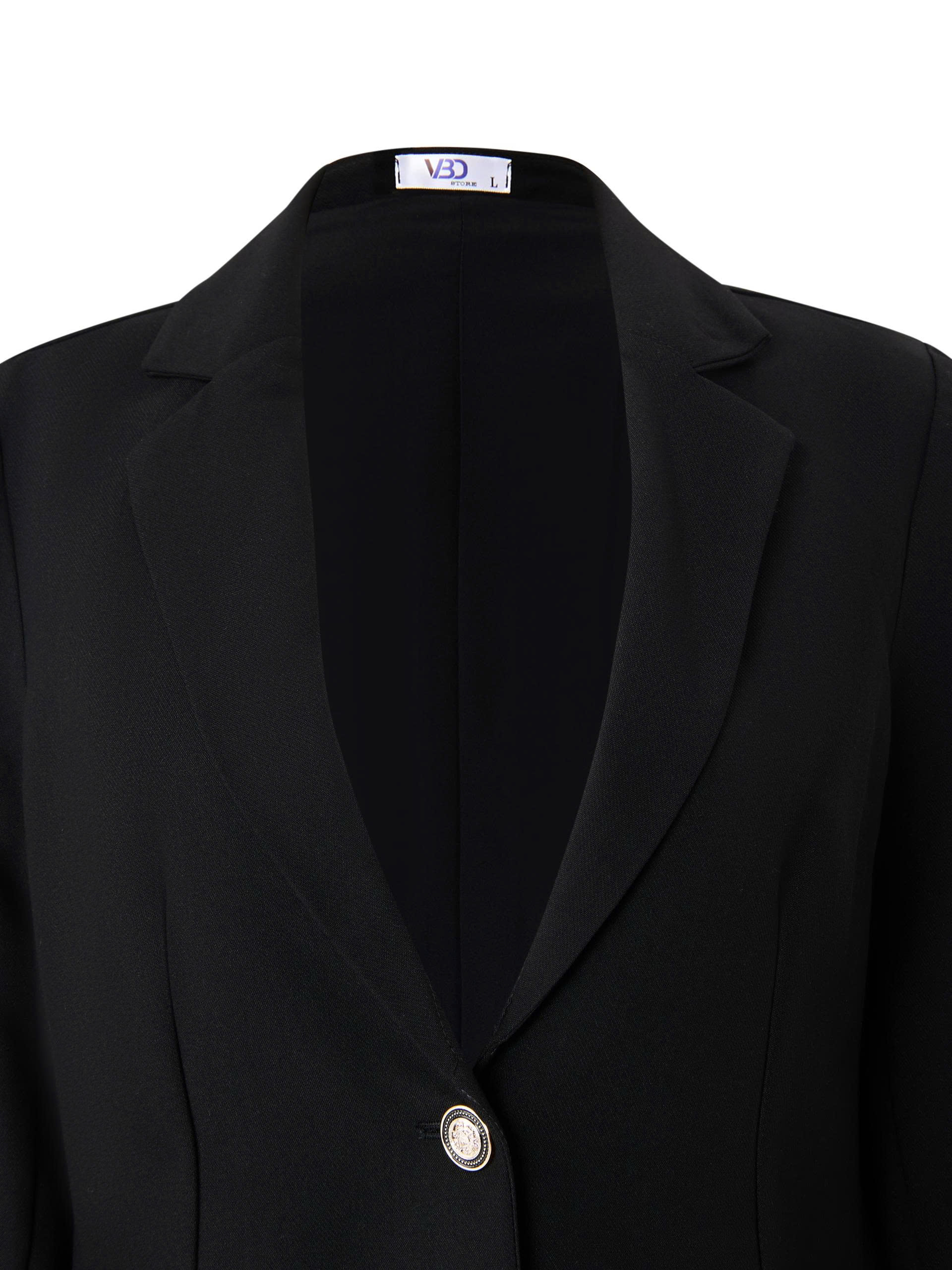 Áo blazer kiểu phối nút có túi bigsize AK087_thumbnail_7