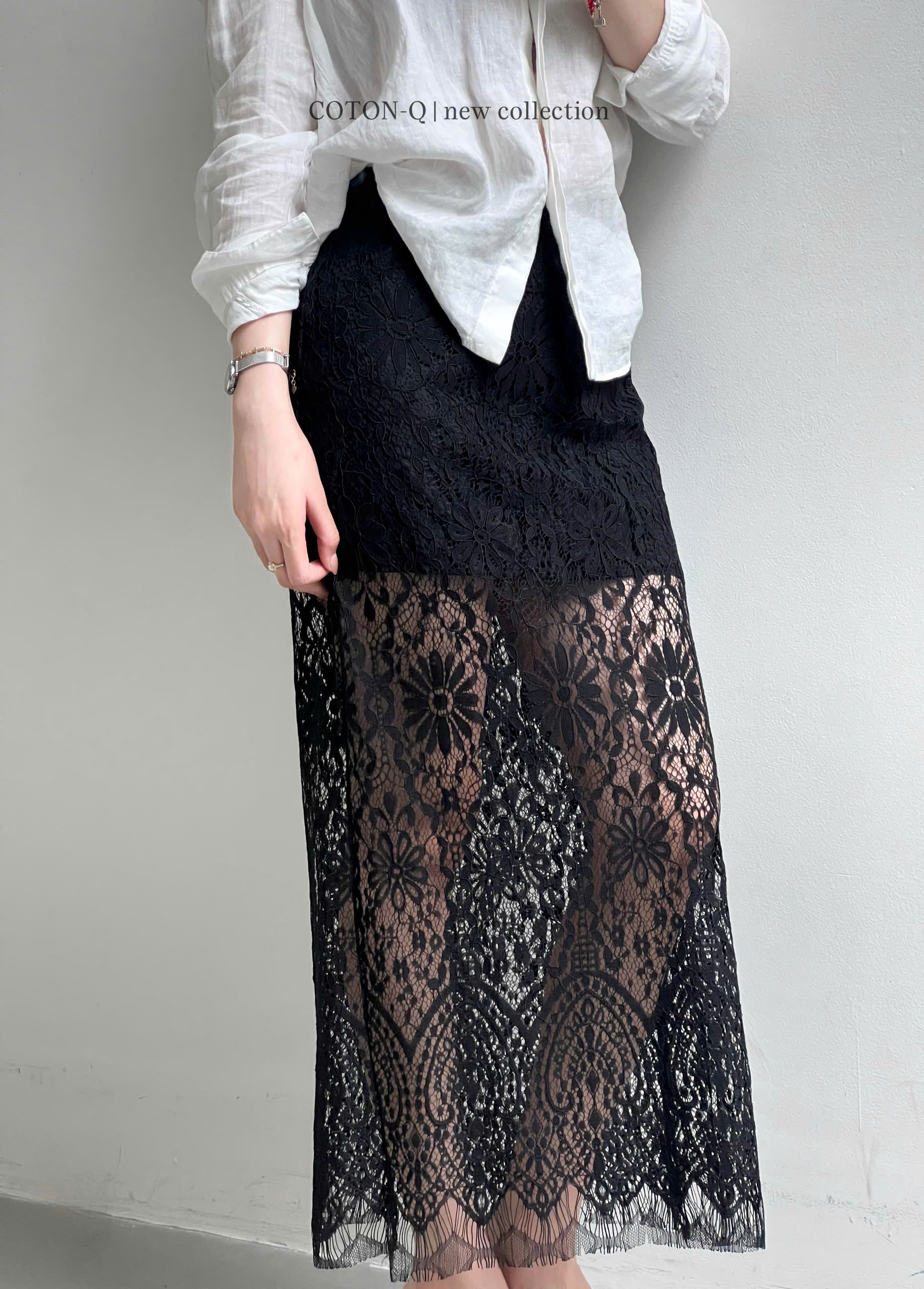 Chân váy phối ren đen_thumbnail_5