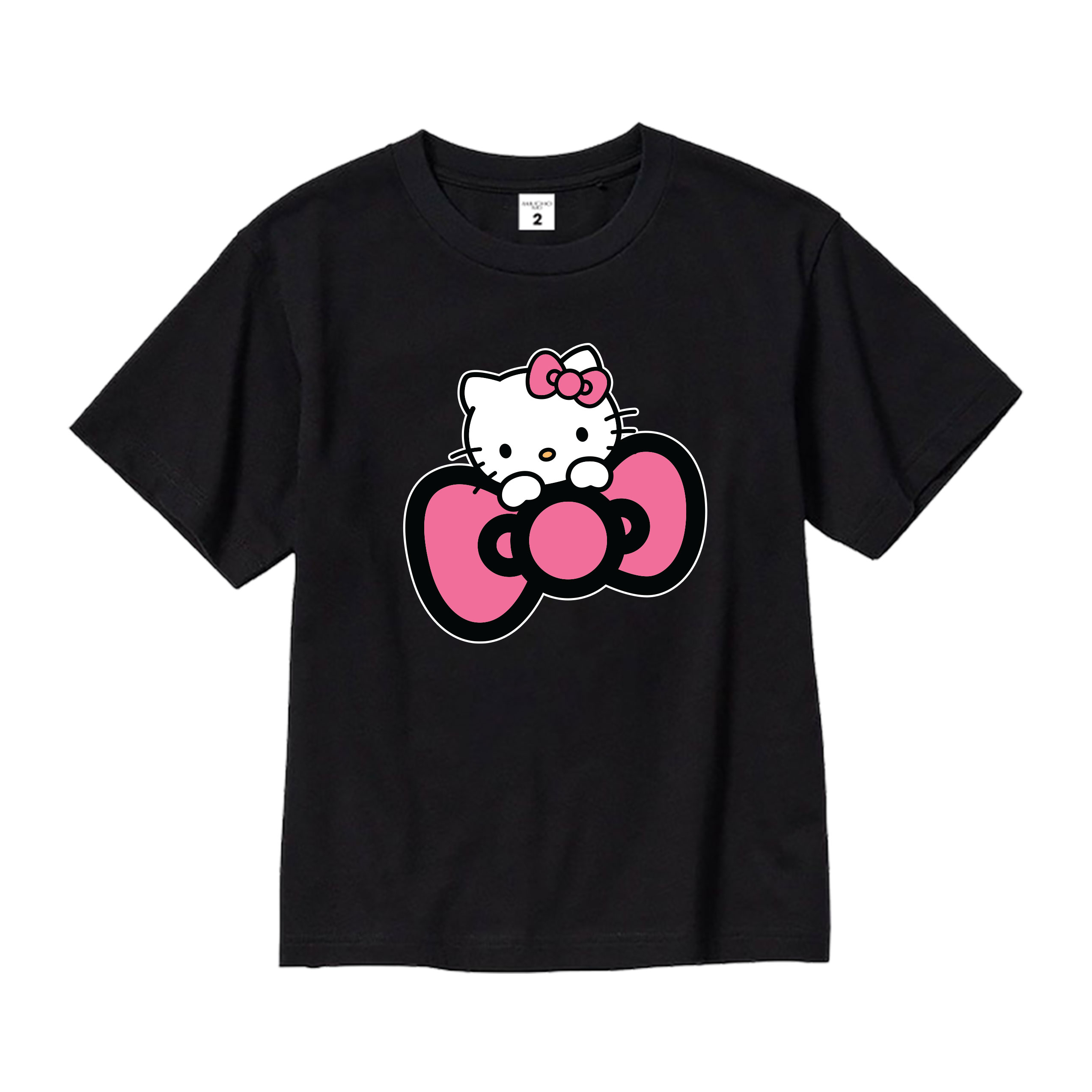 Áo thun bé gái form rộng dễ thương chất vải cotton thoáng mát AED1546 Miucho Kid in artwork_thumbnail_0