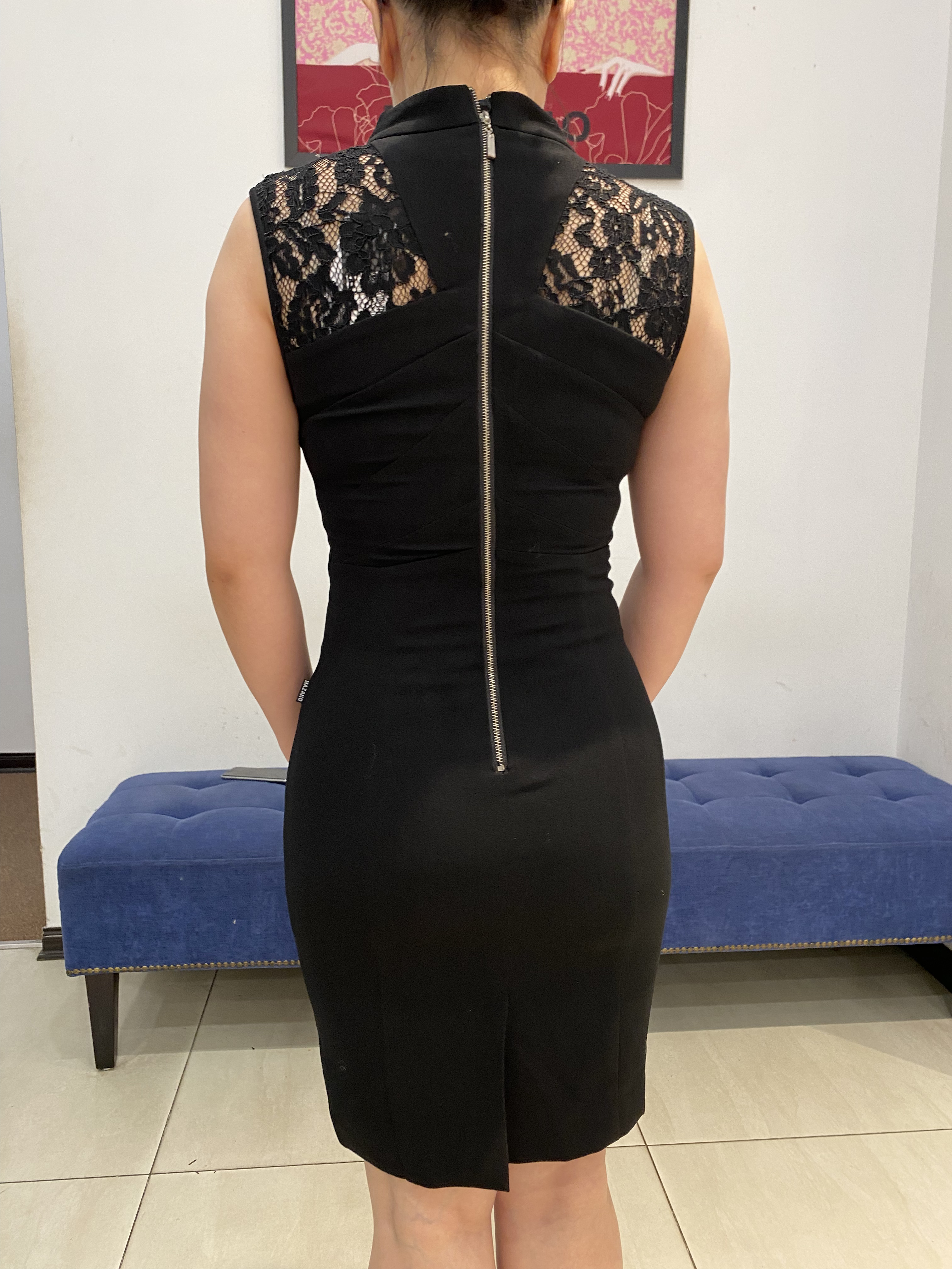 Đầm đen ren tay lửng_thumbnail_3