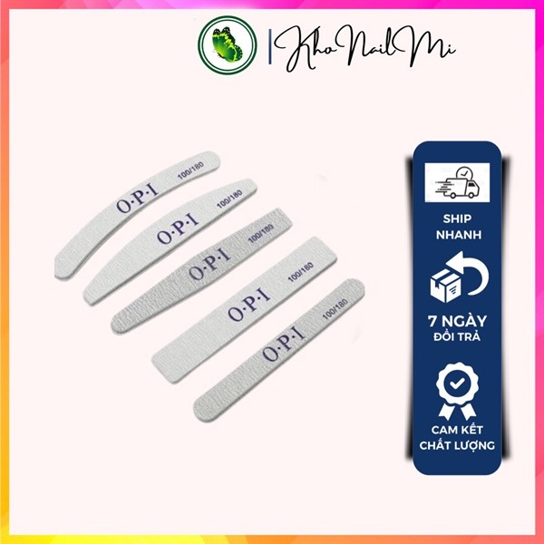 Dũa OPI - loại dày - hình thẳng