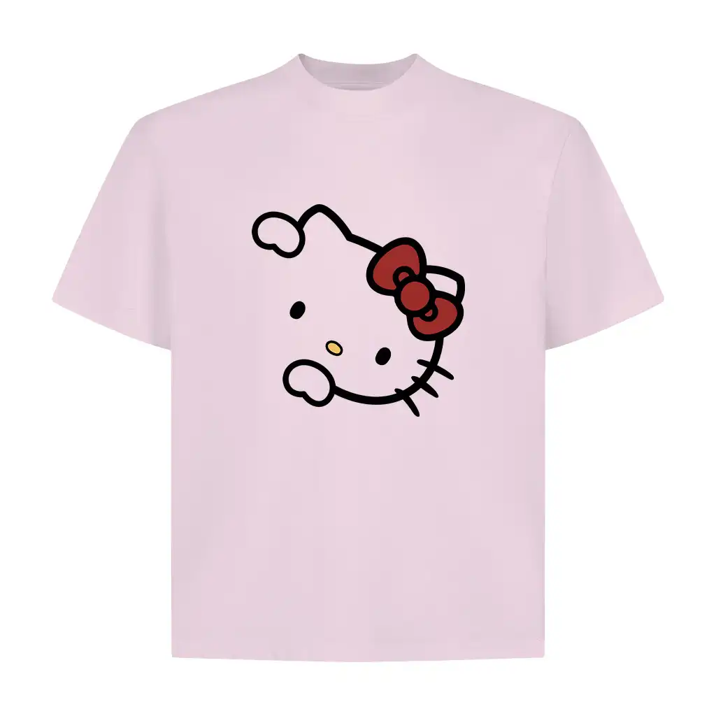 Áo thun nữ form boxy Miucho vải cotton thoáng mát mềm mại nhiều màu Hello Kitty in mix 2775_thumbnail_18