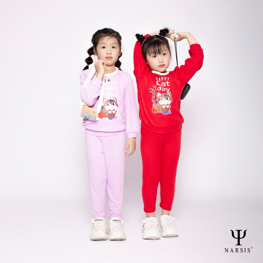 BỘ THU ĐÔNG BÉ GÁI NARSIS, ĐỒ BỘ THU ĐÔNG BÉ GÁI ,CHẤT LIỆU COTTON CAO CẤP KM2037 NARSIS CHẤT LIỆ..._thumbnail_1