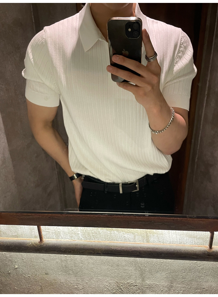 Polo Len Gân Nam – Thoáng Mát_thumbnail_3