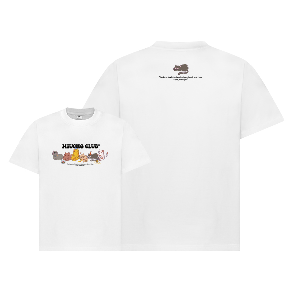 Áo phông đôi nam nữ form rộng 1953 Miucho Club cổ tròn vải cotton 2c 250gsm dày dặn in mix_thumbnail_12