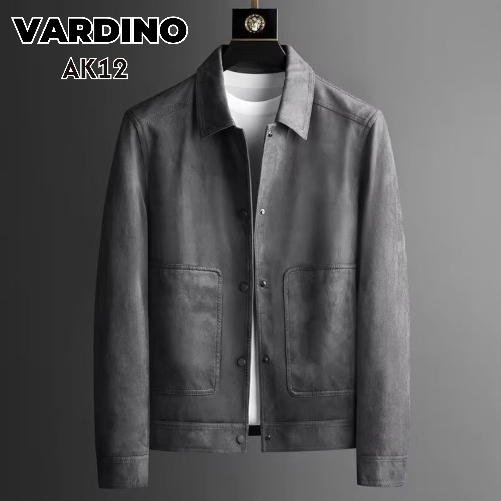 Áo da lộn công sở Vardino AK12_thumbnail_3