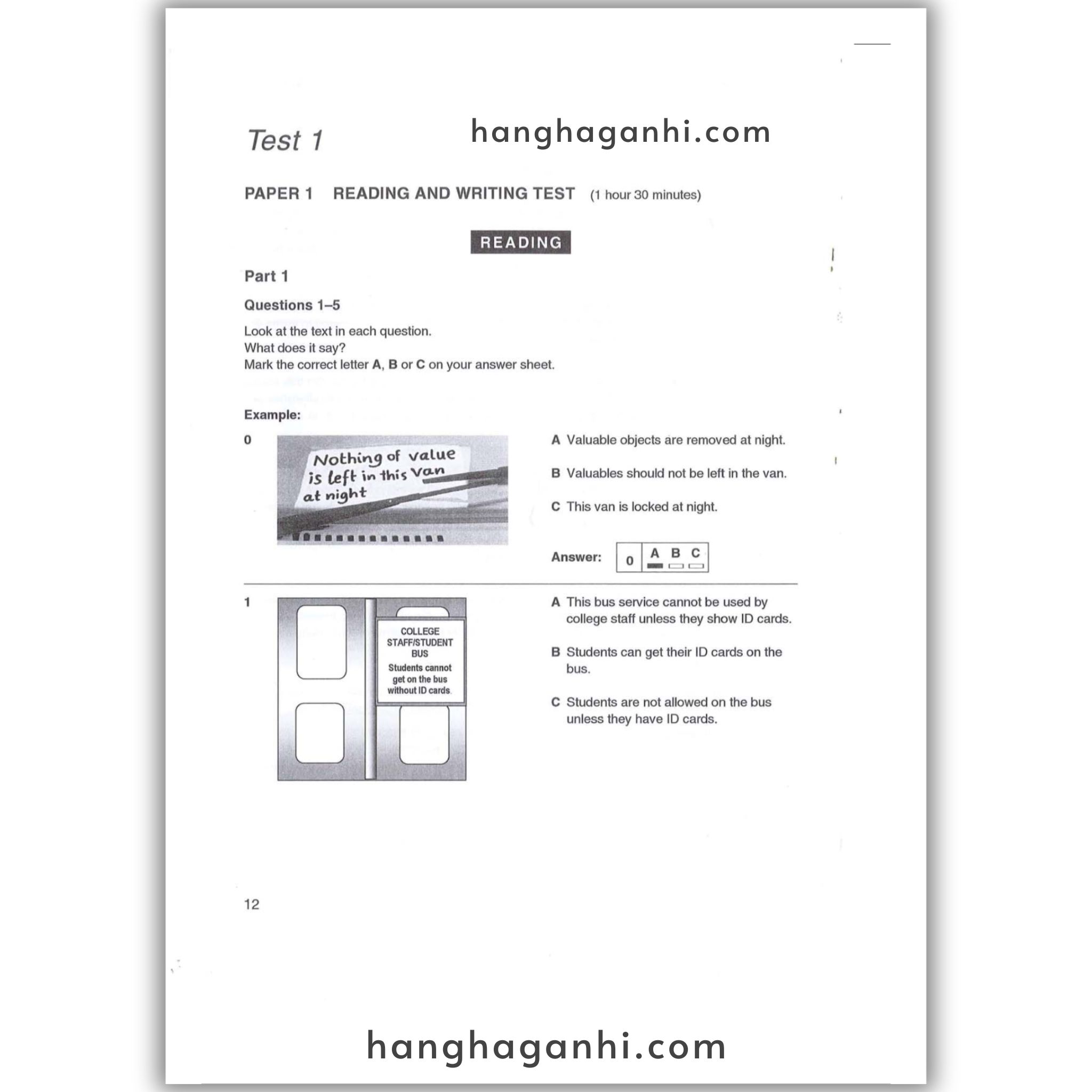 [Sách] Cambridge English Preliminary – Preliminary English Test (PET) 5 With Answers_thumbnail_6