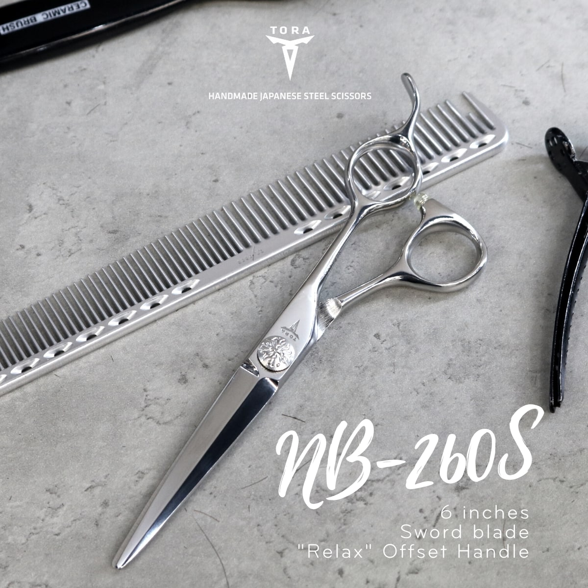 NB- Kéo cắt tóc TORA NB-260S