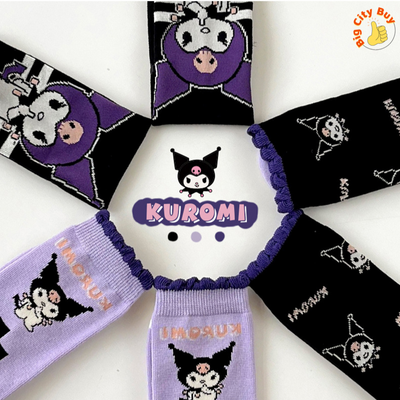 SET 5 đôi Tất Kuromi Dài_thumbnail_3