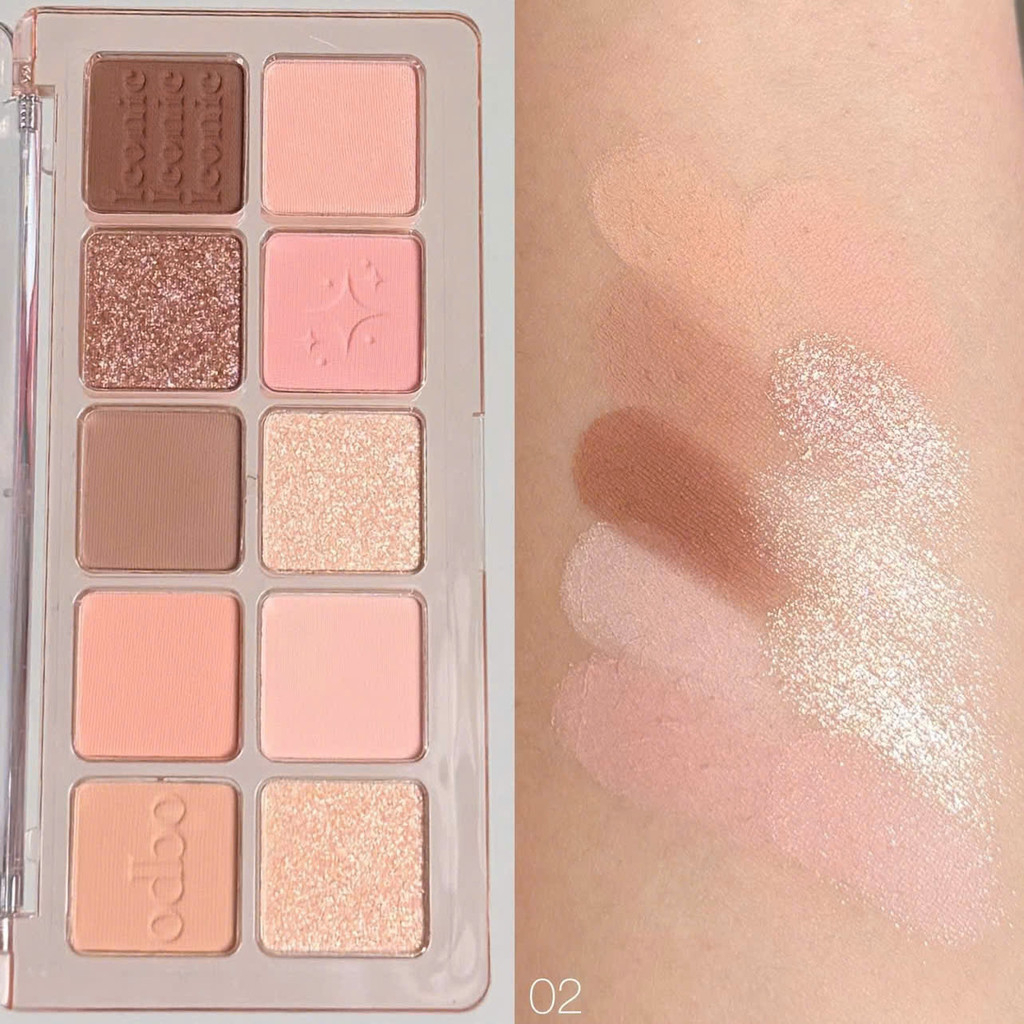 [ODBO] Bảng phấn mắt 10 ô Odbo Iconic (OD2029)_thumbnail_5