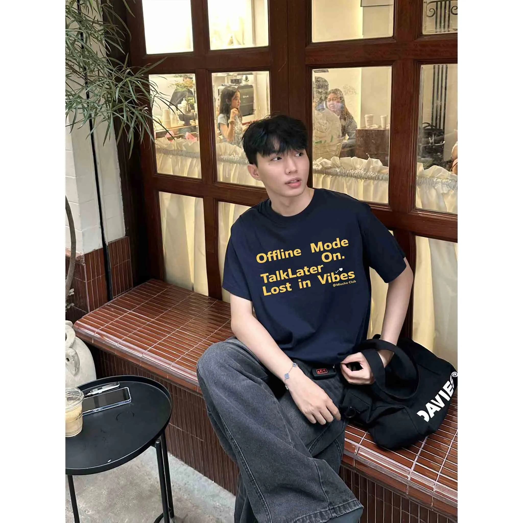 Áo thun nam form boxy in chữ 2565 Miucho vải cotton 2c thoáng mát phong cách basic dễ phối_thumbnail_3