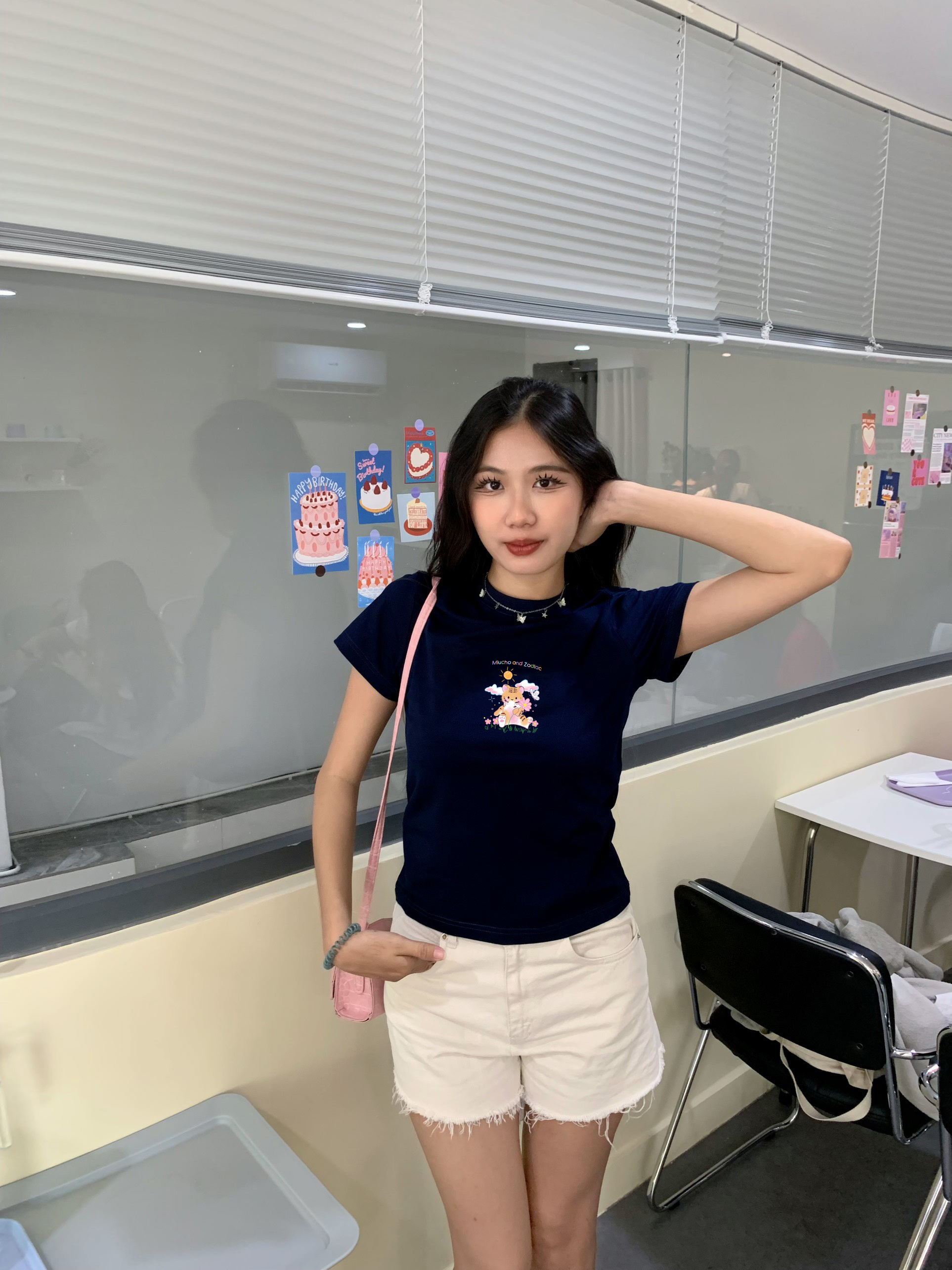 Áo baby tee 12 con giáp tuổi dần (tuổi hổ) ABD397 Miucho cotton cổ tròn in graphic_thumbnail_3