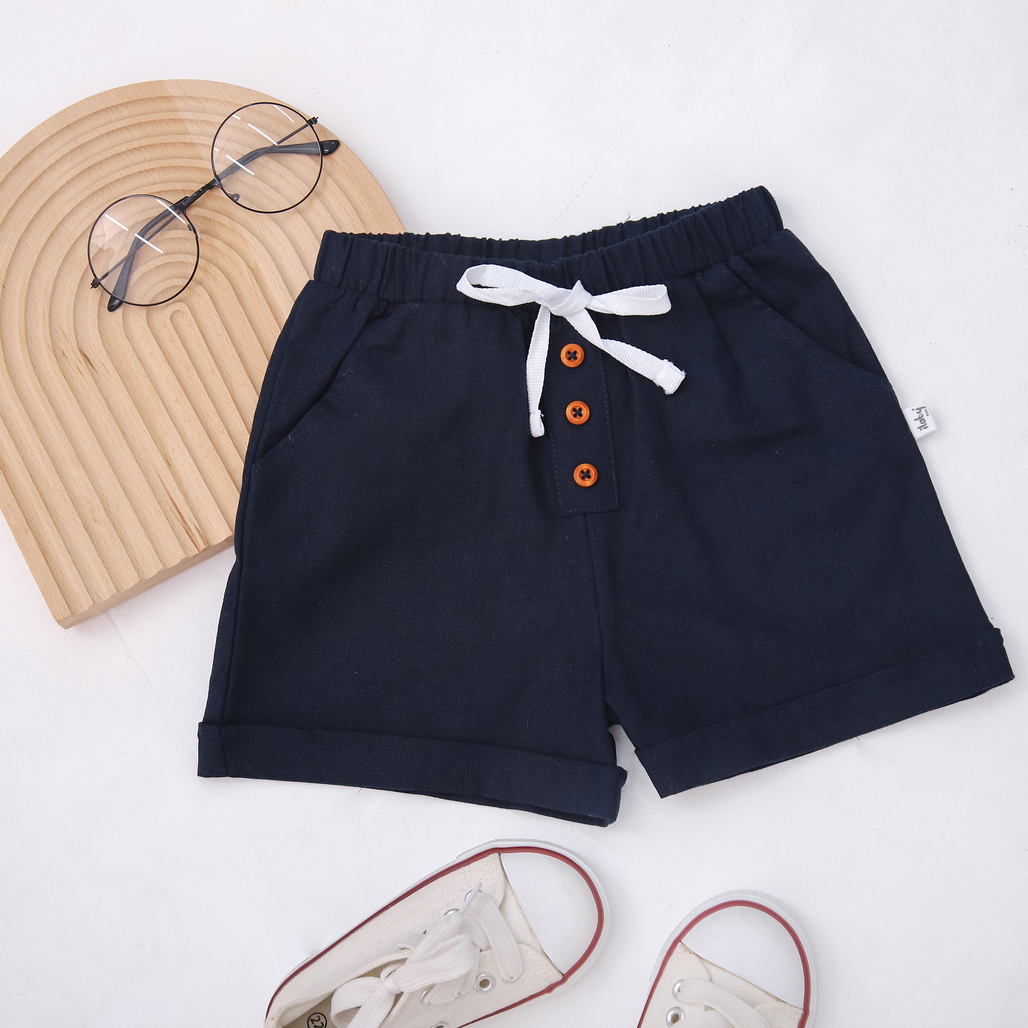 Quần linen ba cúc bé trai_thumbnail_1