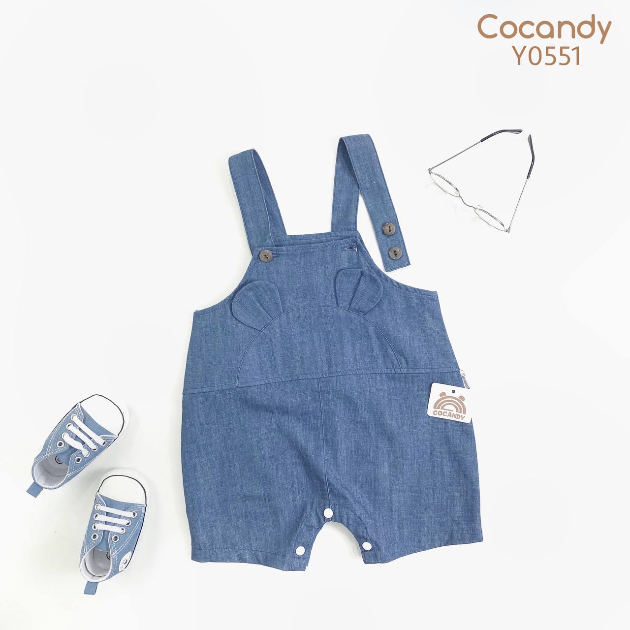 Yếm cộc XANH phối tai gấu_thumbnail_0