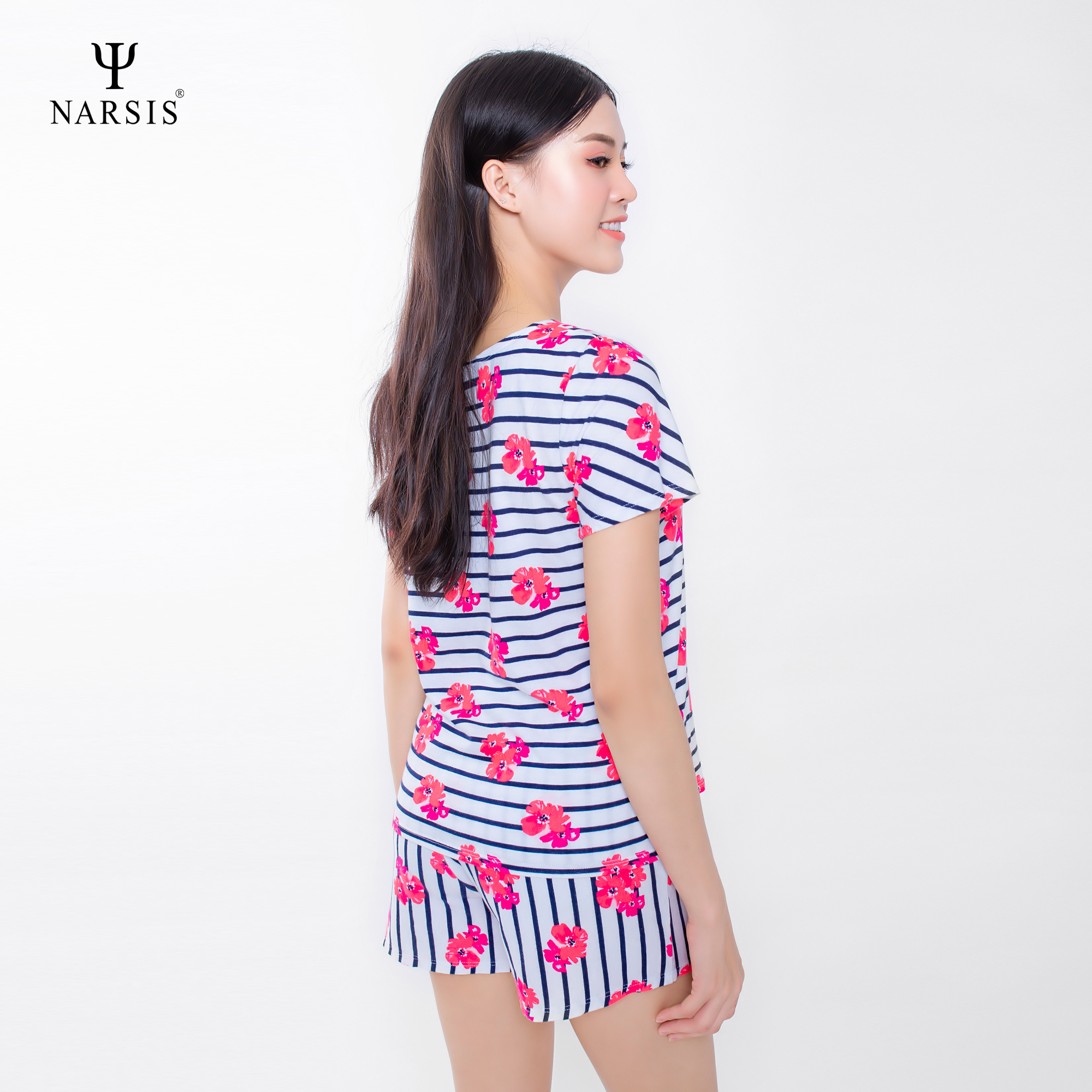 BỘ HÈ NỮ M8086 NARSIS CHẤT LIỆU THOÁNG MÁT, DỄ CHỊU, THOẢI MÁI CẢ NGÀY, DỄ VẬN ĐỘNG