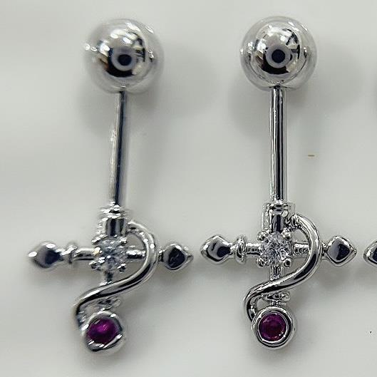 Khuyên vertical chìa khoá đá hồng_thumbnail_2