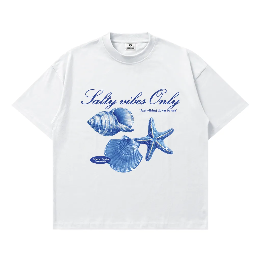 Áo thun boxy unisex sao biển mùa hè Miucho 3381_thumbnail_0
