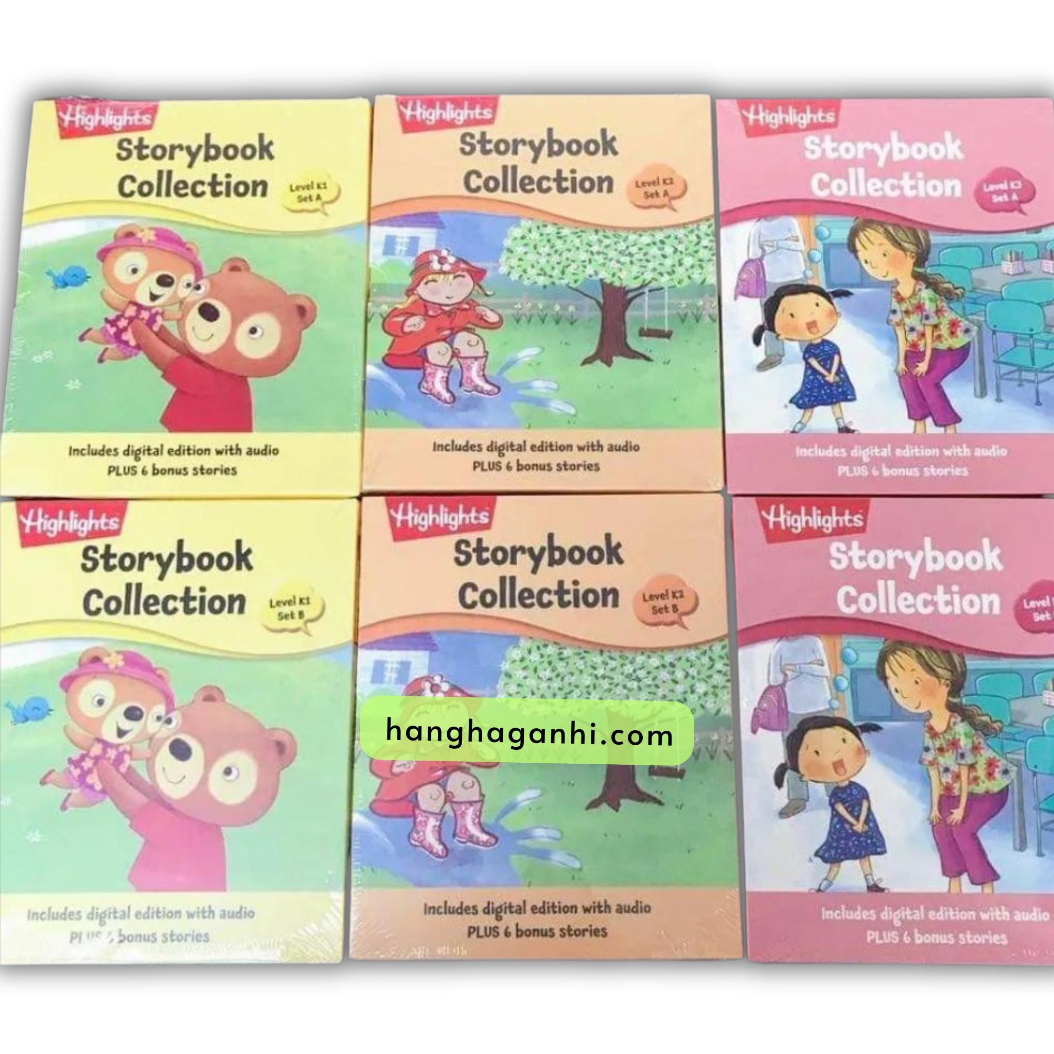 Bộ Sách Highlights Story Book Collection – Trọn Bộ 6 Hộp ( Kèm Audio và Qr )_thumbnail_0
