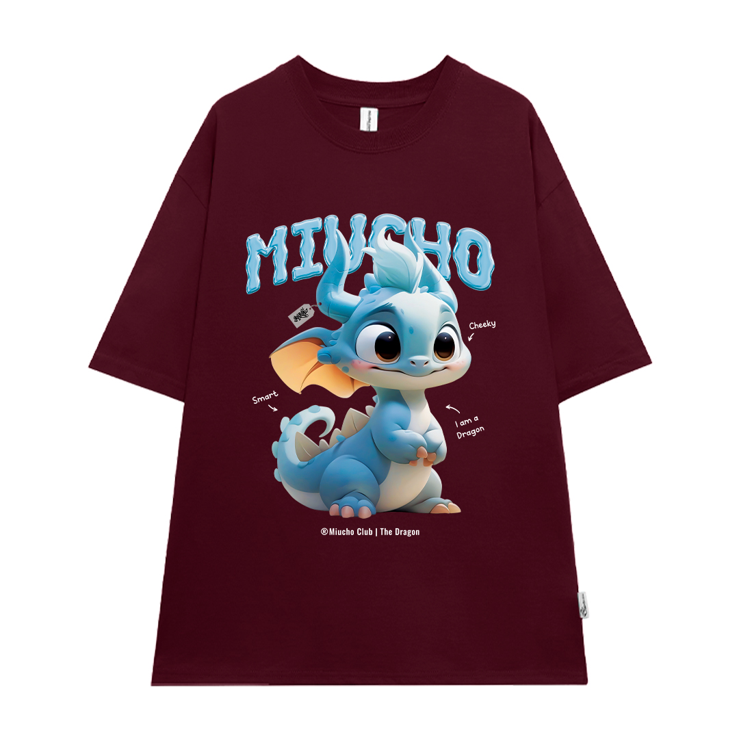 Áo thun form rộng 12 con giáp tuổi Thìn ATD1241 Miucho tay ngắn cổ tròn in mix_thumbnail_25