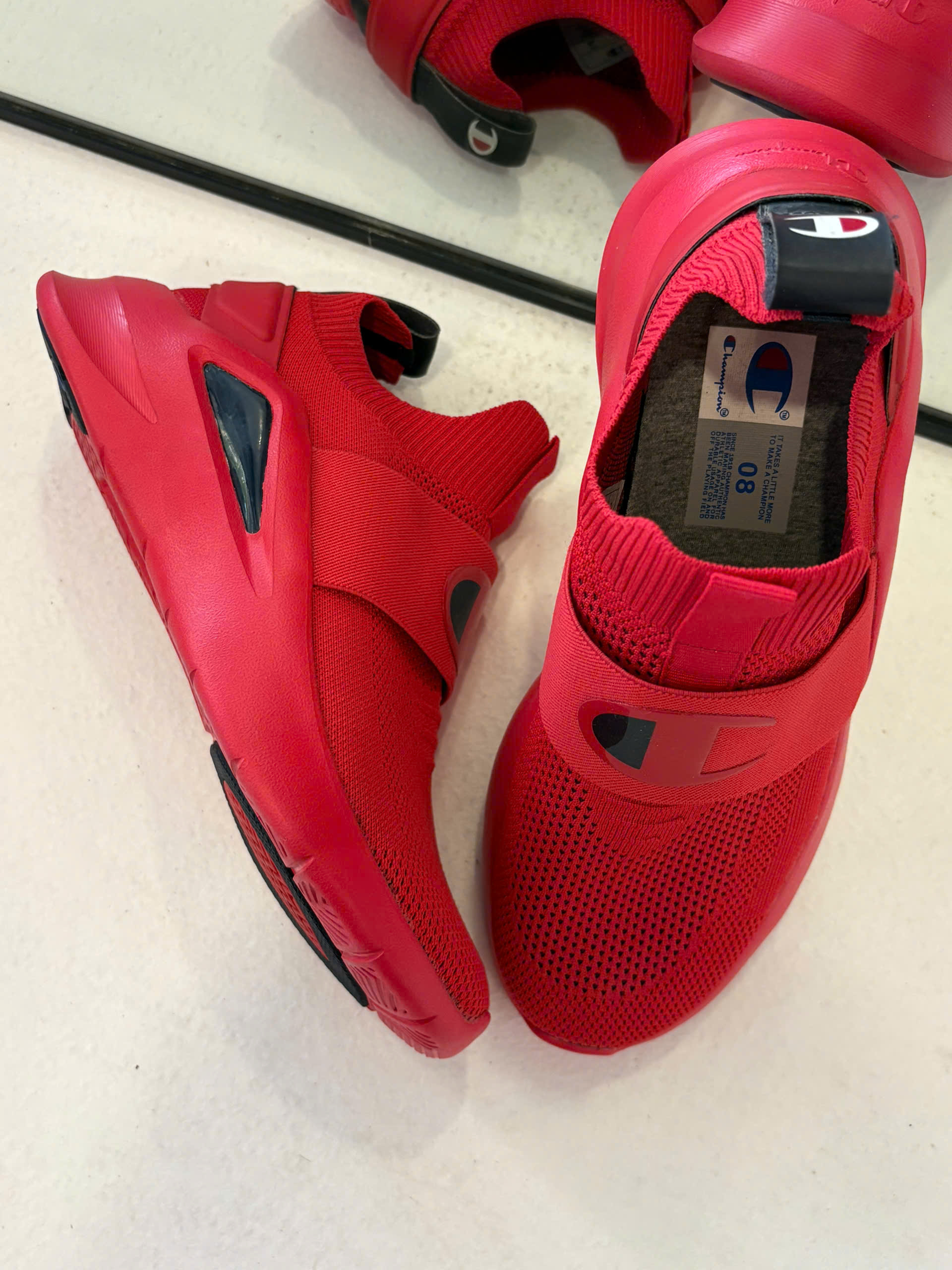 Champion Acela Racer Toddler Boys' Shoes Red/Black CP10982T