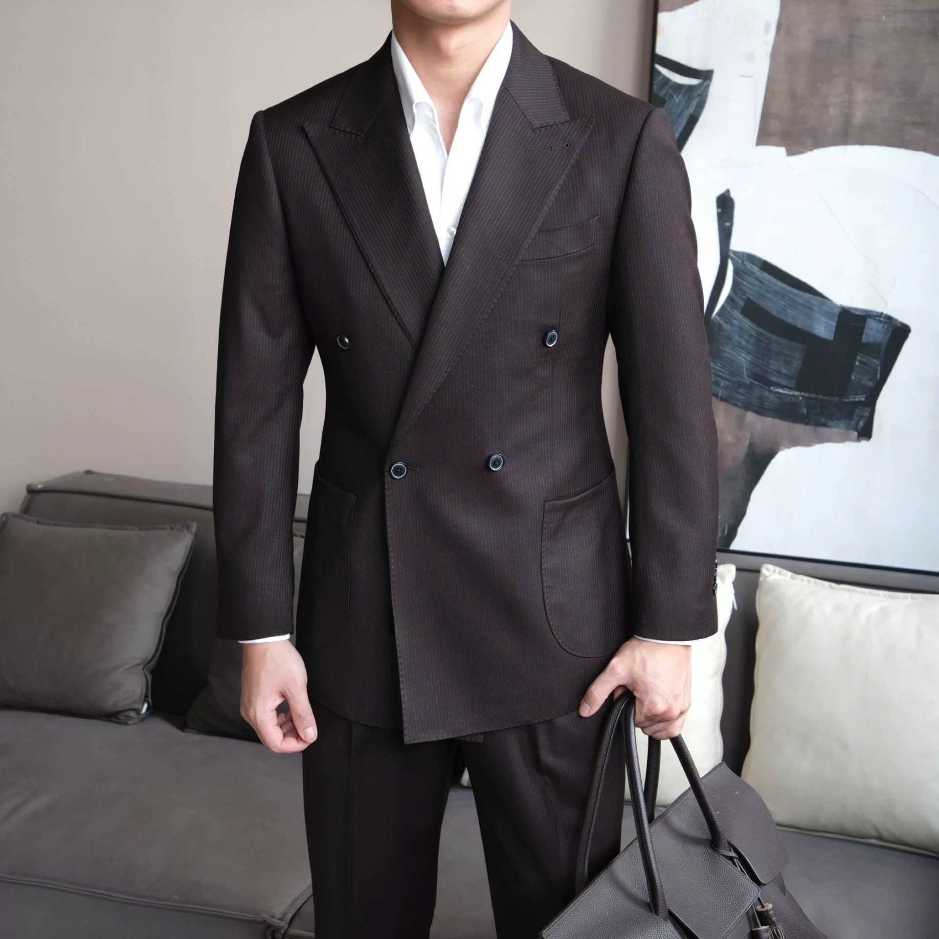 Suit Veroza Espresso (Gồm: Jacket + Quần)