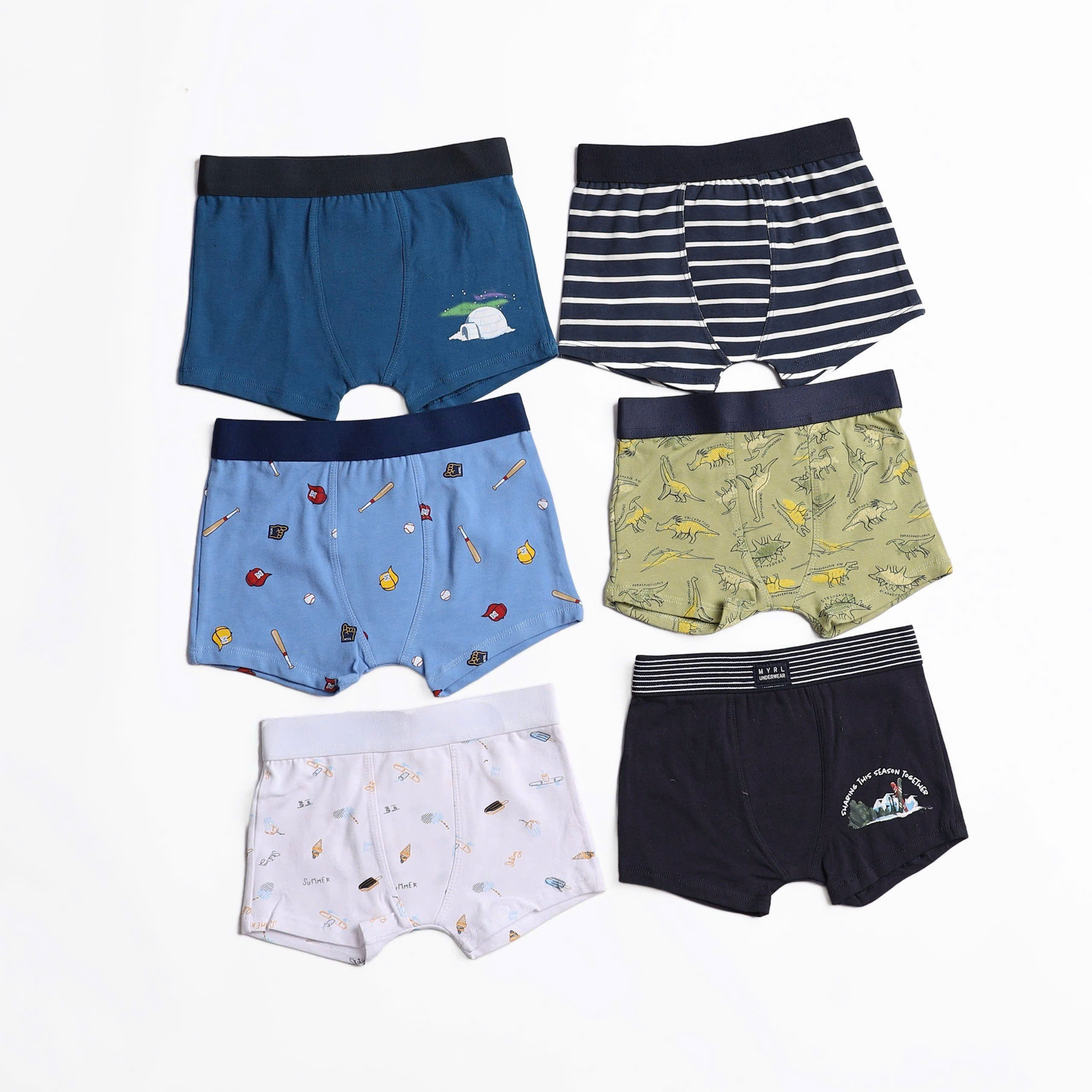 Set 6 quần chip bé trai ( NGẪU NHIÊN 4-5 MÀU )_thumbnail_3