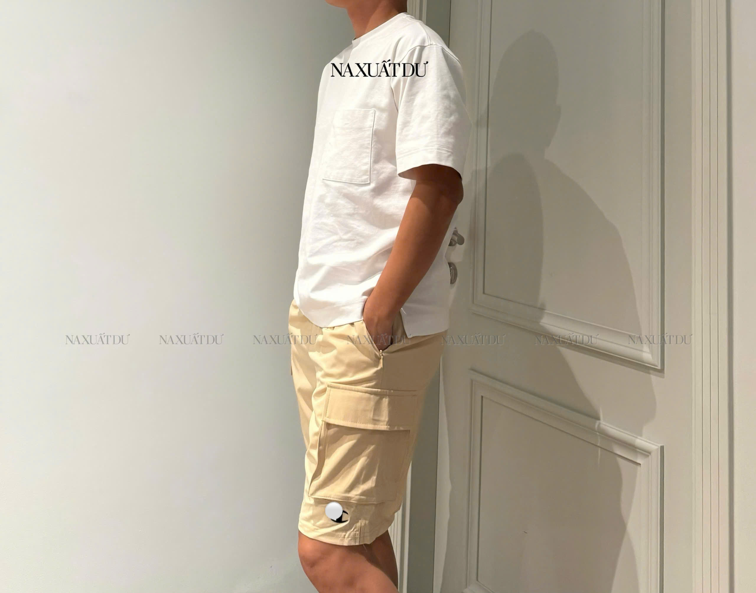 Quần đùi túi hộp 