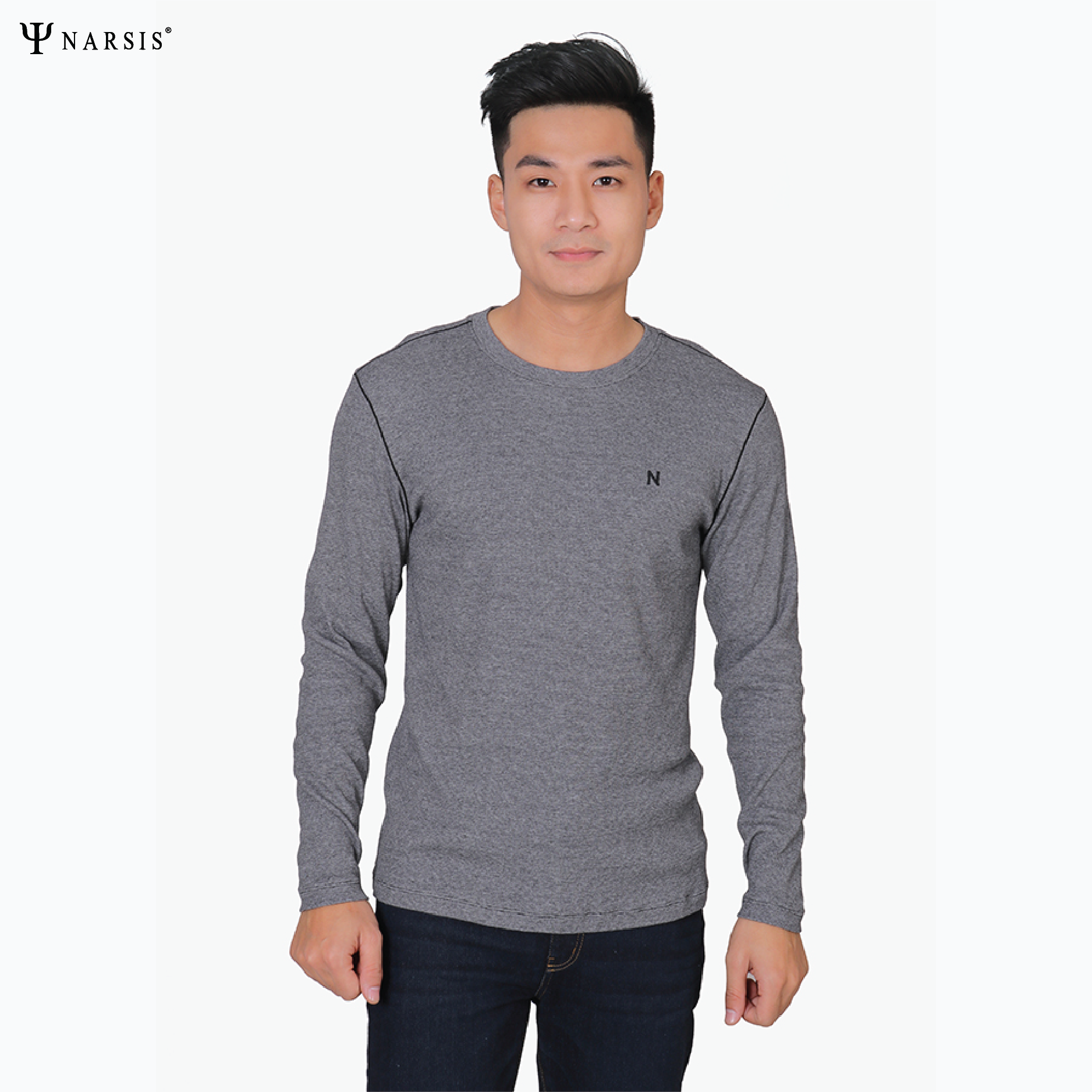 ÁO NAM NARSIS D8075 NARSIS CHẤT LIỆU THOÁNG MÁT, DỄ CHỊU, THOẢI MÁI CẢ NGÀY, DỄ VẬN ĐỘNG_thumbnail_4