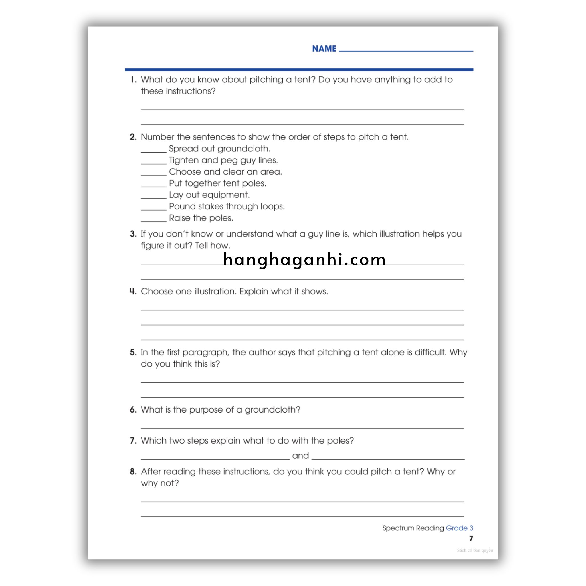 Sách Spectrum Reading Workbook Grade 3_thumbnail_13
