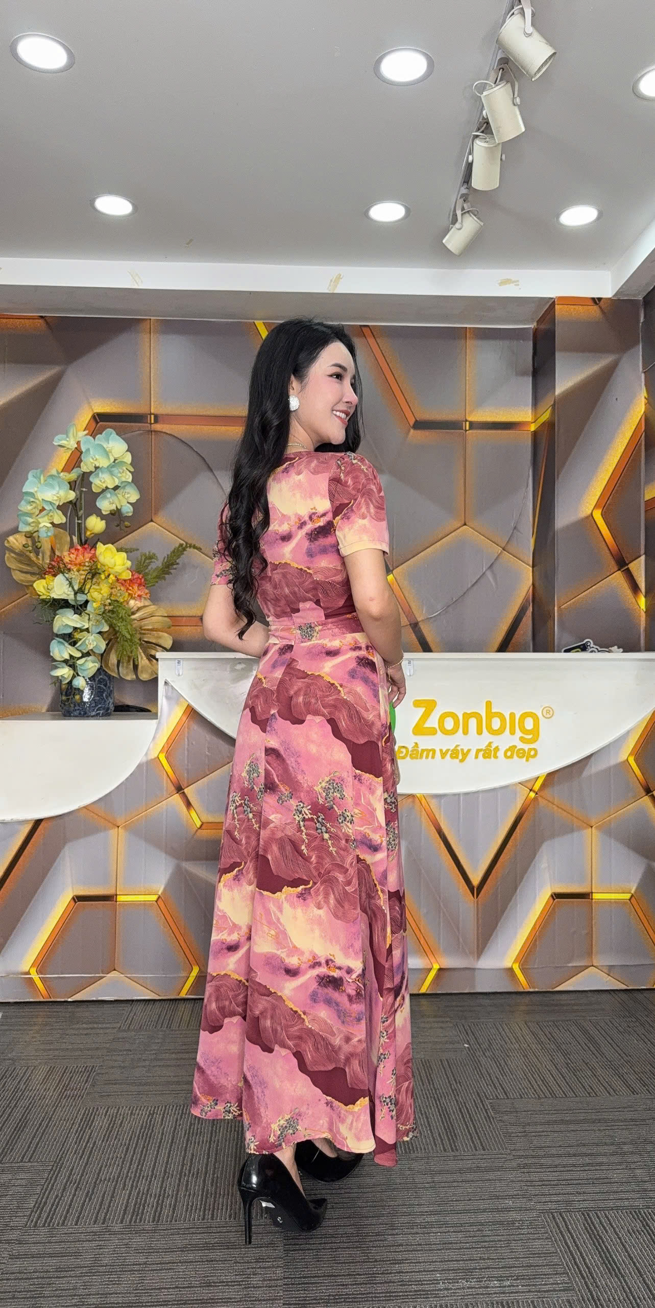 Đầm xòe - Y1940 - Thương hiệu Zonbig_thumbnail_5