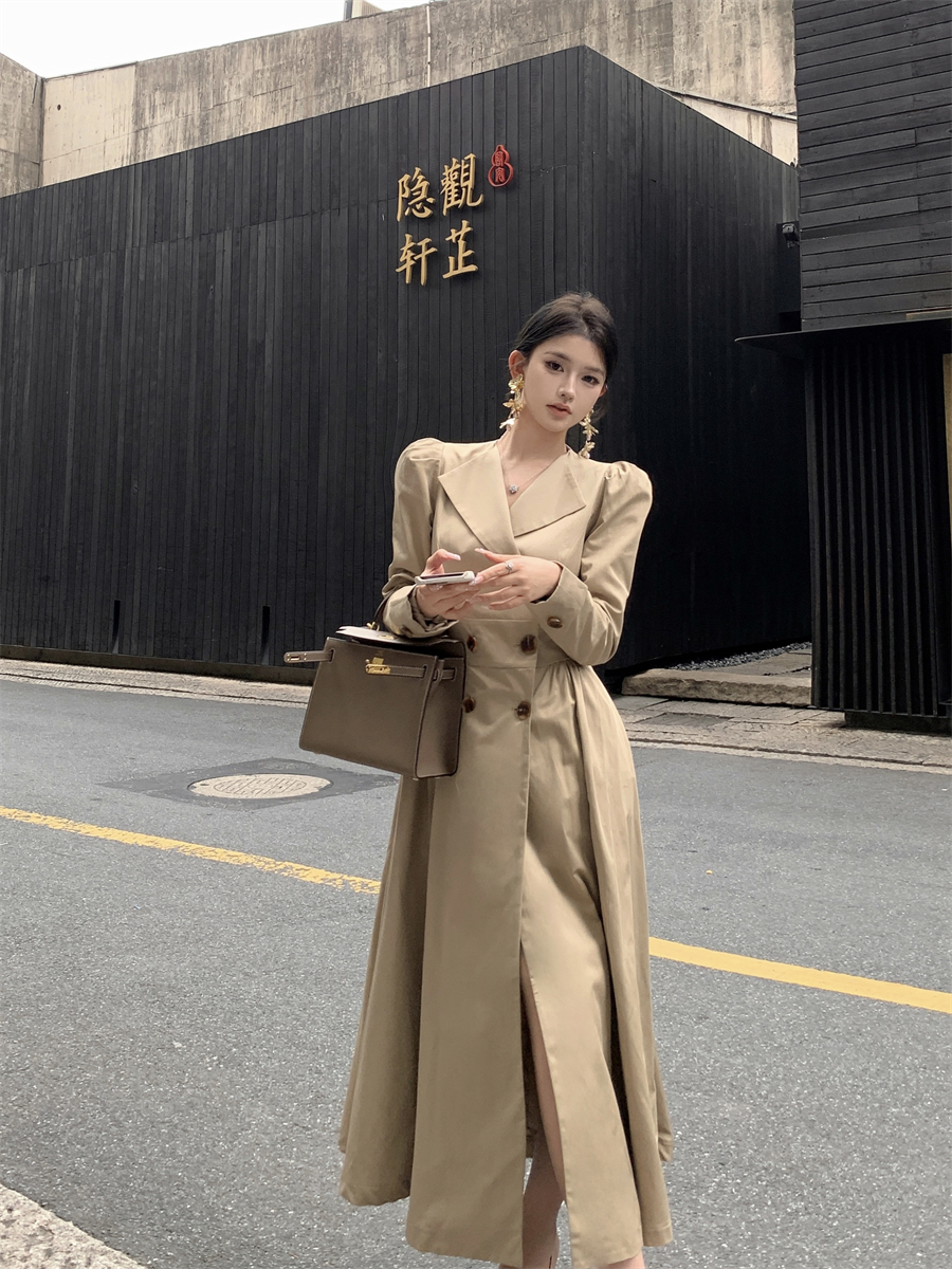 Trench Dress Dáng Dài Thanh Lịch_thumbnail_4