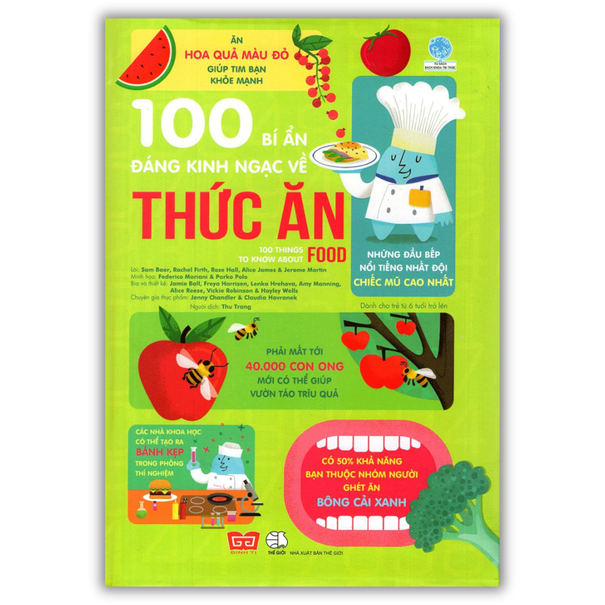 100 bí ẩn đáng kinh ngạc về Thức ăn (USBORNE - 100 things to know about food)_thumbnail_0