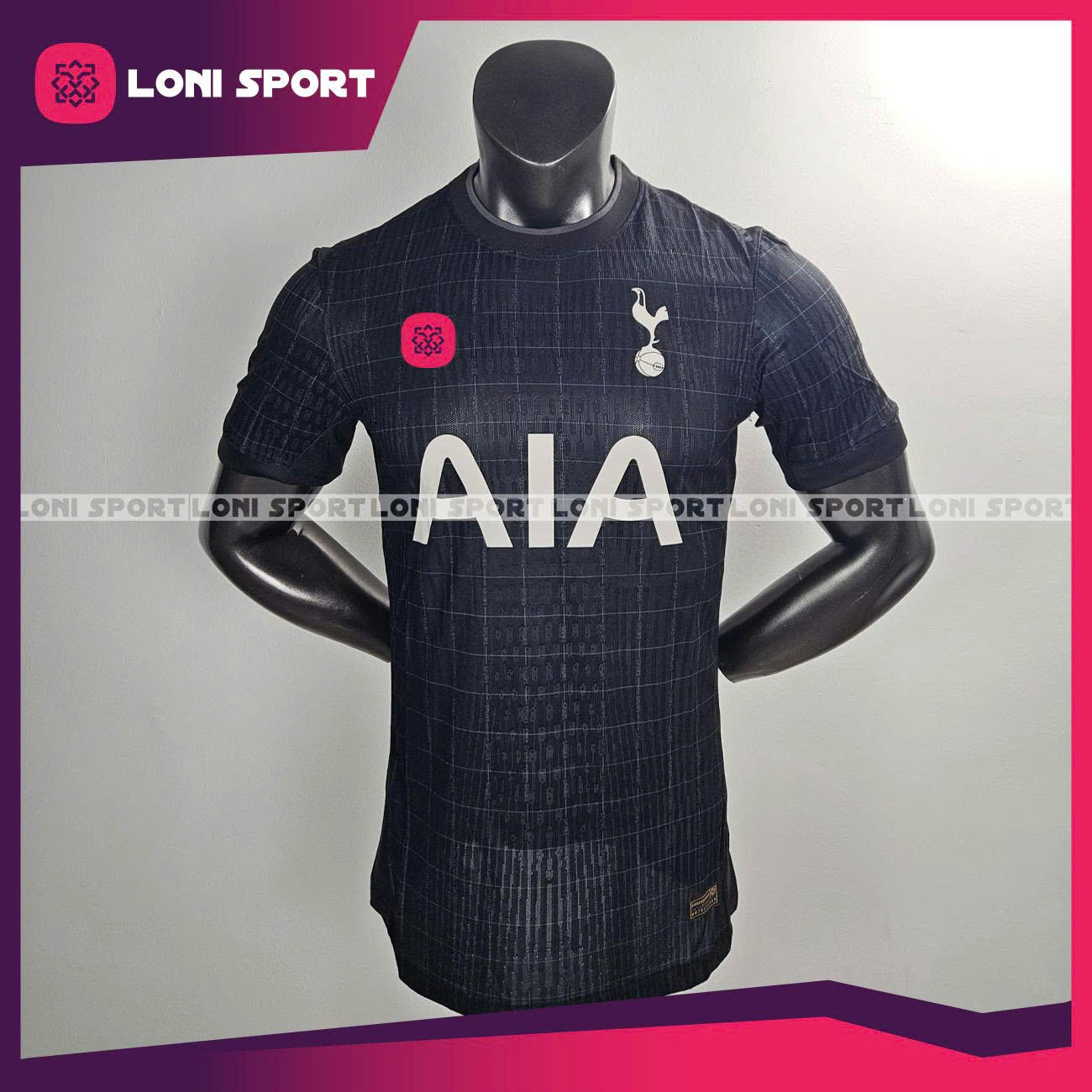 Áo Tottenham sân khách đen mùa giải 25/26 - SF