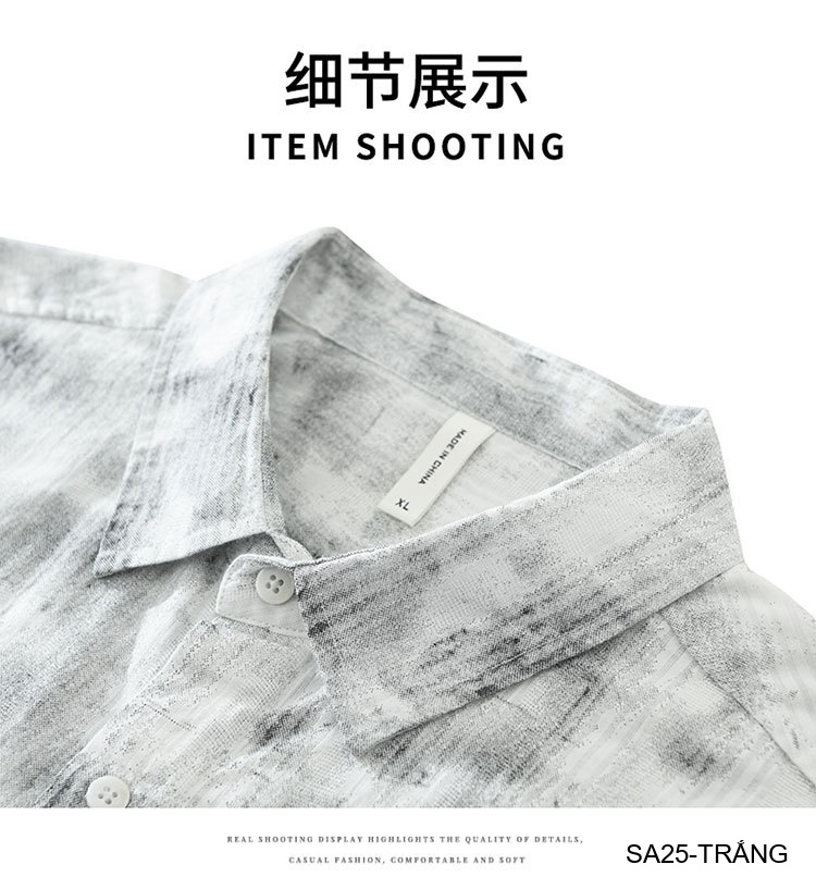 SA25 - Áo sơ mi nam ngắn tay họa tiết phong cách streetwear, chất cotton mềm mát, form rộng thoải mái_thumbnail_15