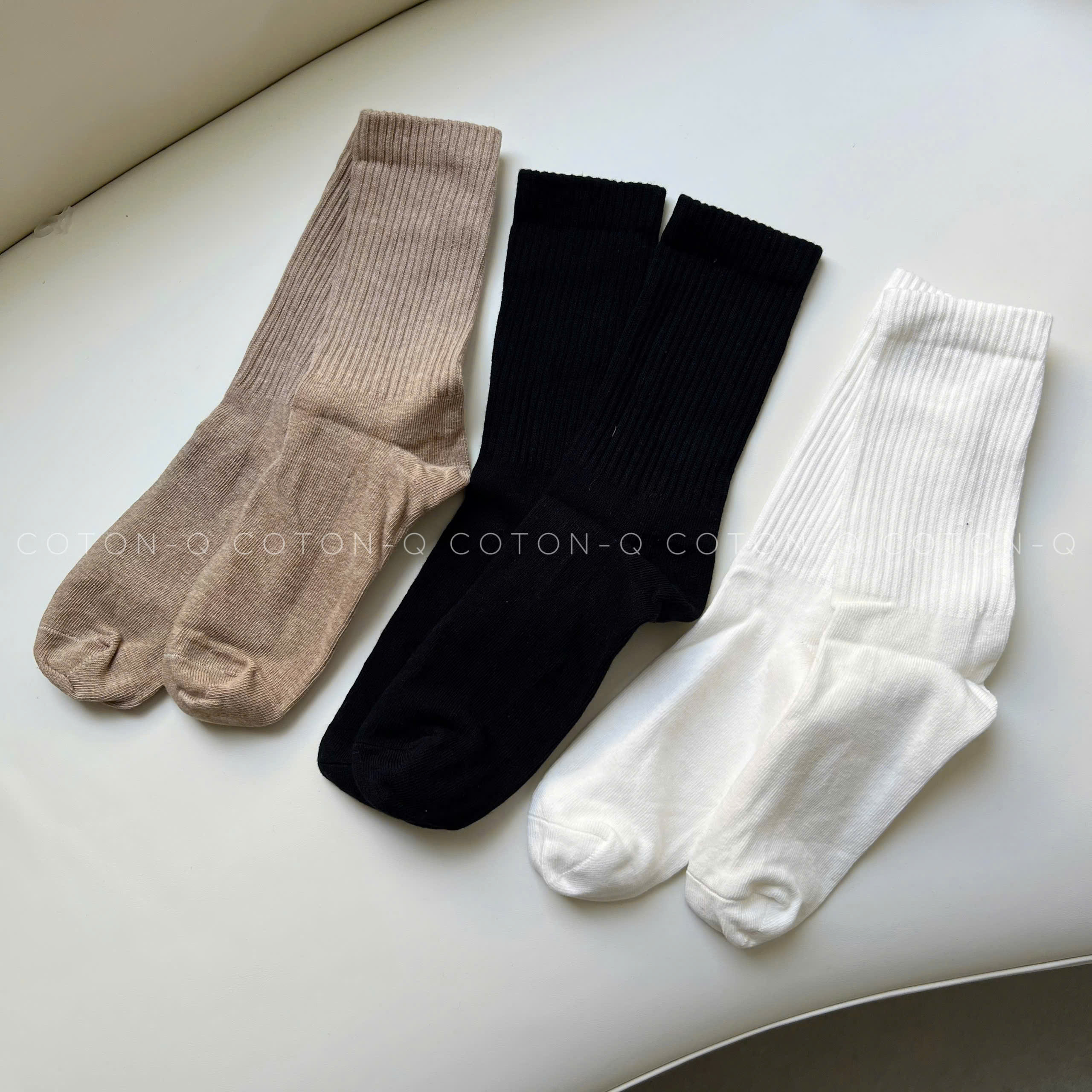 Set 12 đôi vớ cổ cao ( NGẪU NHIÊN 5-6 MÀU )_thumbnail_4