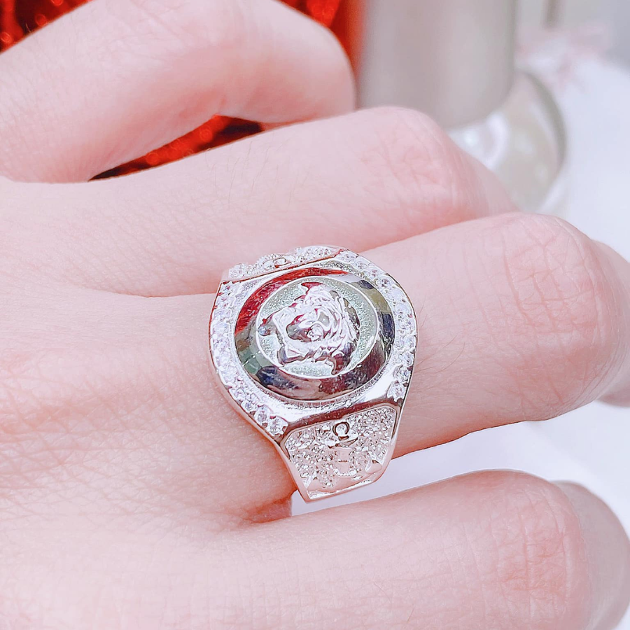 NN30 - Nhẫn nam versace cao cấp