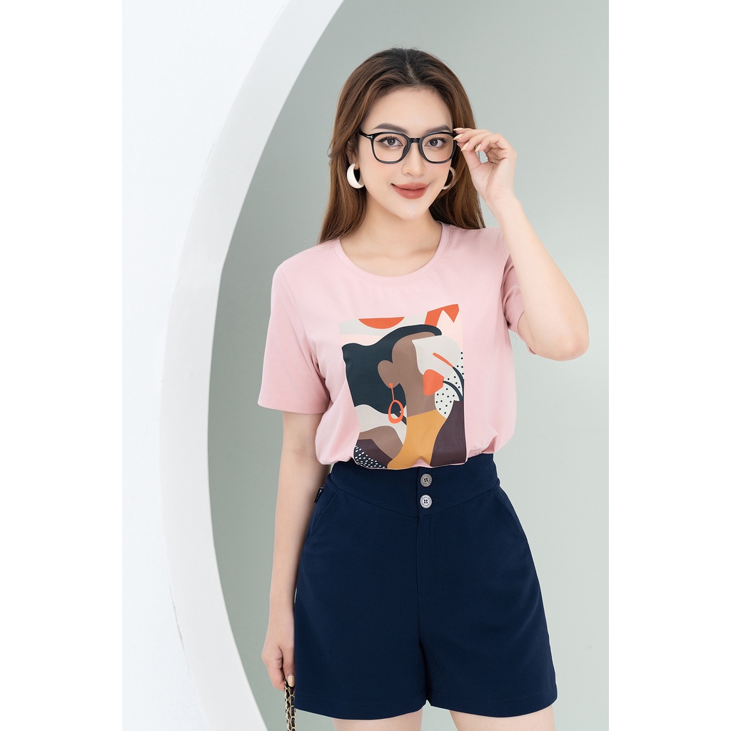 Quần short nữ cạp 2 cúc - Quần đùi nữ LOZA 3 màu - LQ302002_thumbnail_5