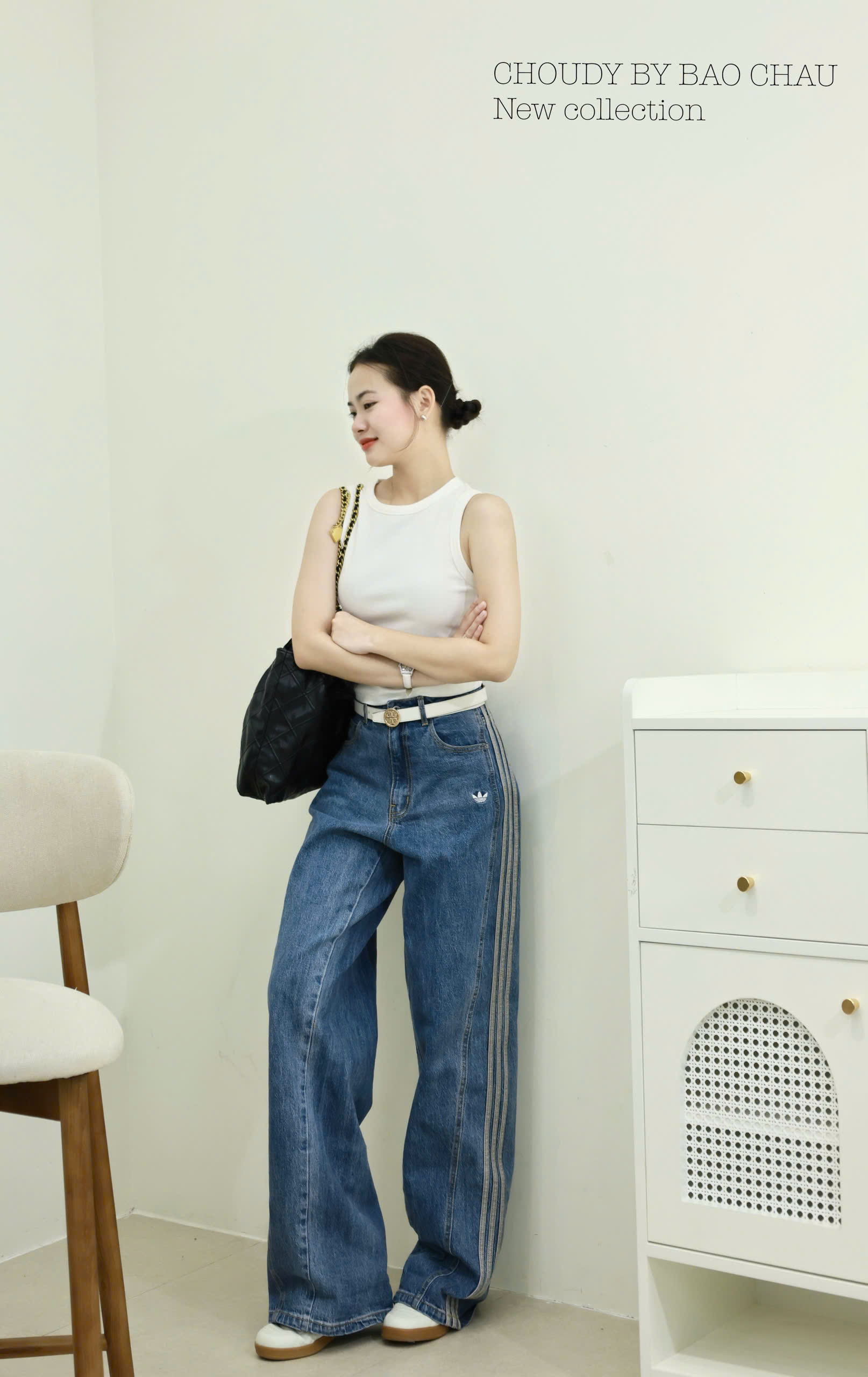 Q304 QUẦN JEAN XANH