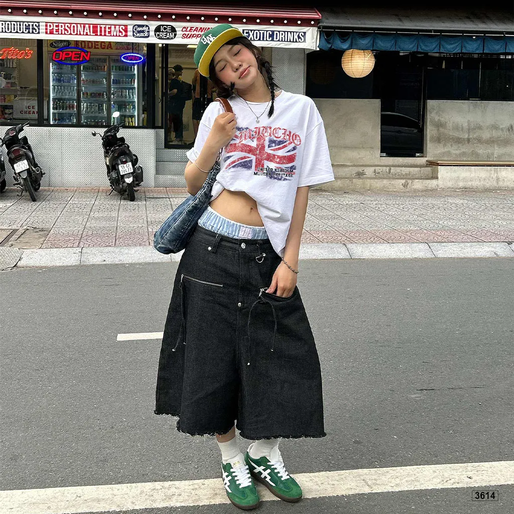 Áo thun unisex form boxy phong cách retro Miucho 3614_thumbnail_6