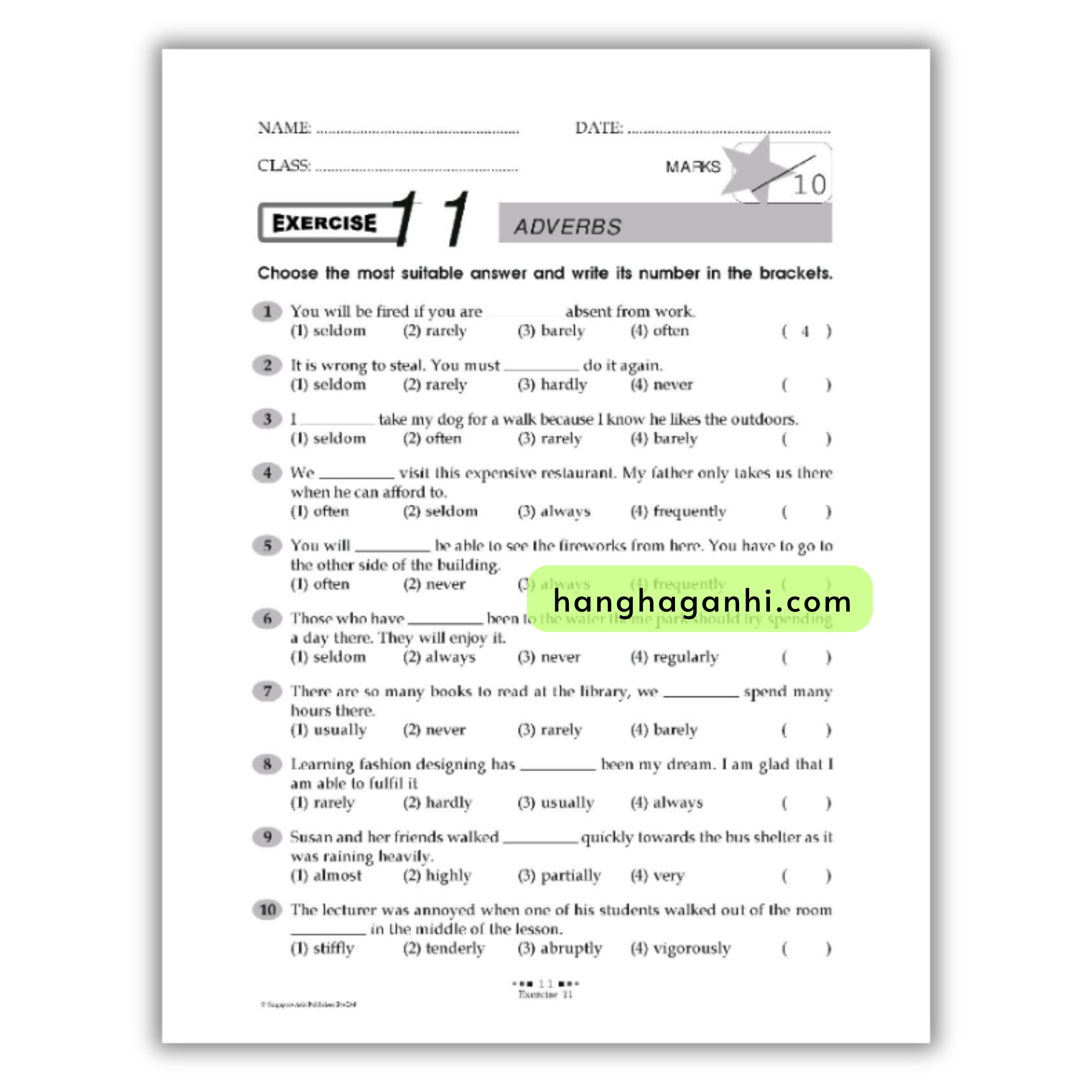 Conquer Grammar for Primary Level 6 Workbook_thumbnail_3