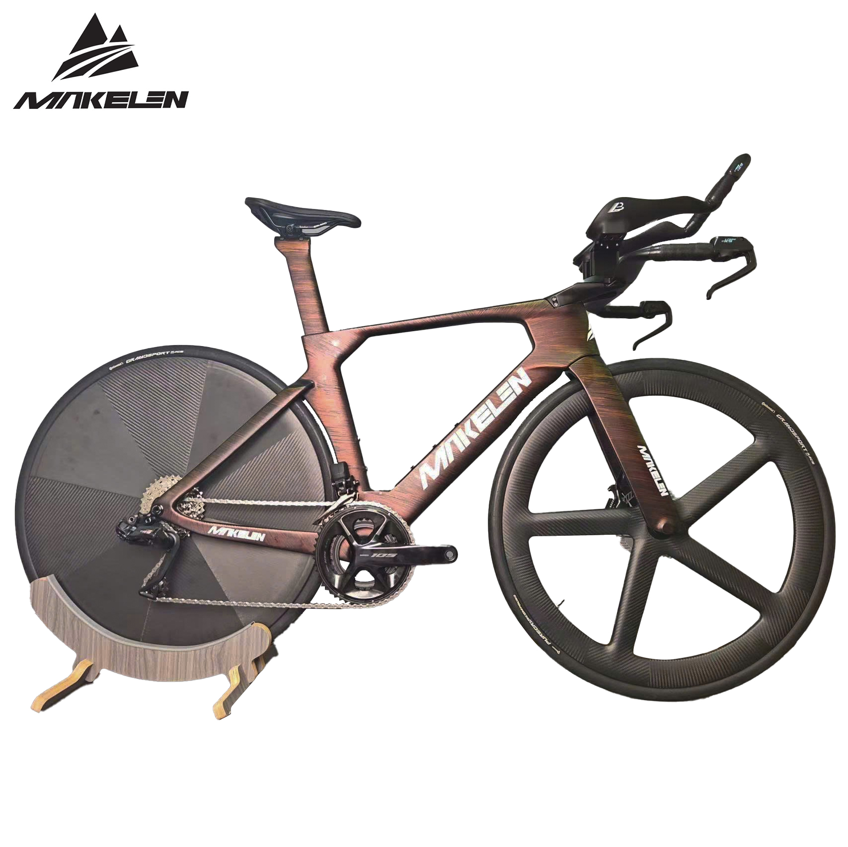 Xe đạp 3 môn phối hợp Triathlon/TT Makelen bánh 700c