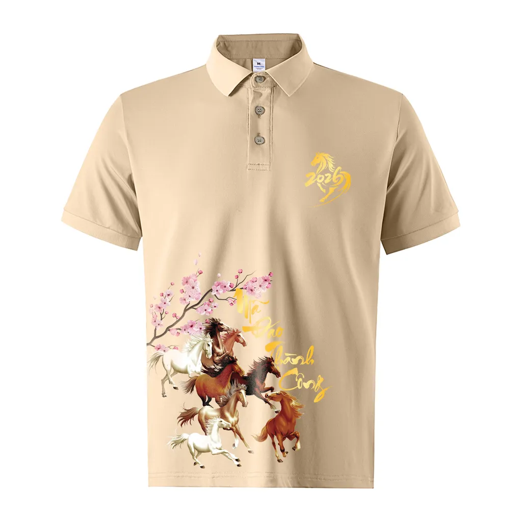 Áo polo Tết Bính Ngọ form vừa nam Miucho Iconic vải poly cá sấu thoáng mát trẻ trung 2991_thumbnail_8