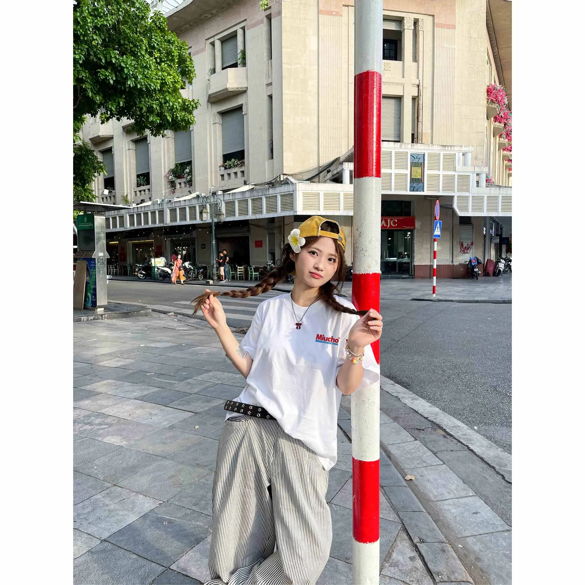 Áo thun form boxy street style unisex 2529 Miucho vải cotton thoáng mát co giãn in mix_thumbnail_3