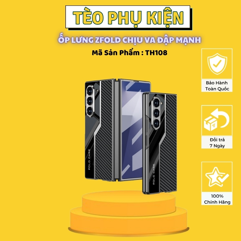 ỐP LƯNG HỌA TIẾT CARBON CHỐNG VA ĐẬP DÀNH CHO ZFOLD_thumbnail_5