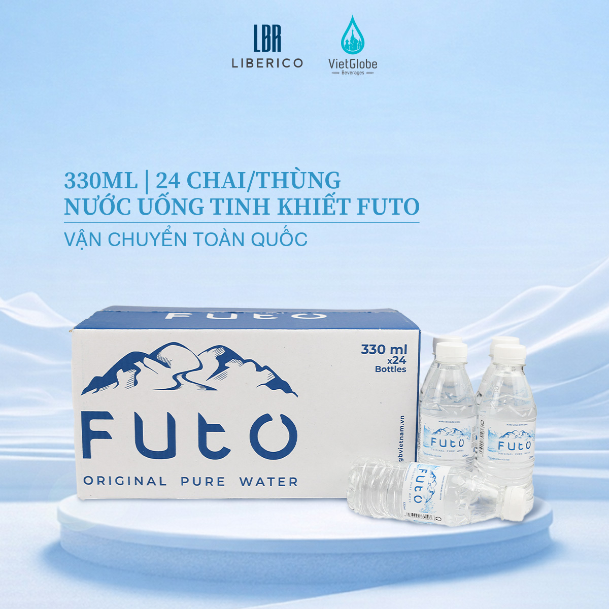 Nước uống tinh khiết Futo 330ml