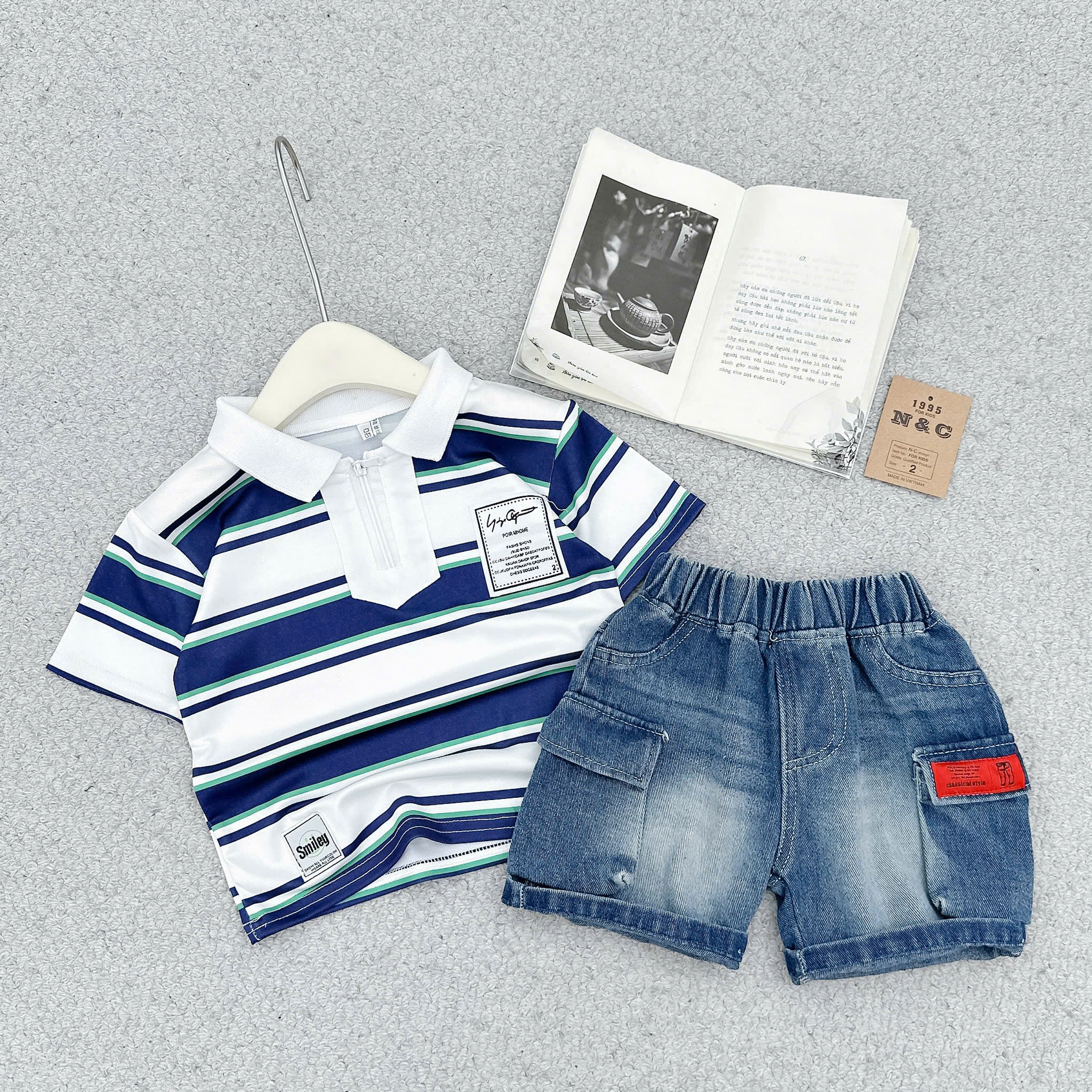 B53 BỘ CỘC QUẦN BÒ SỌC NGANG CÓ KHOÁ KÉO- A116.806_thumbnail_2